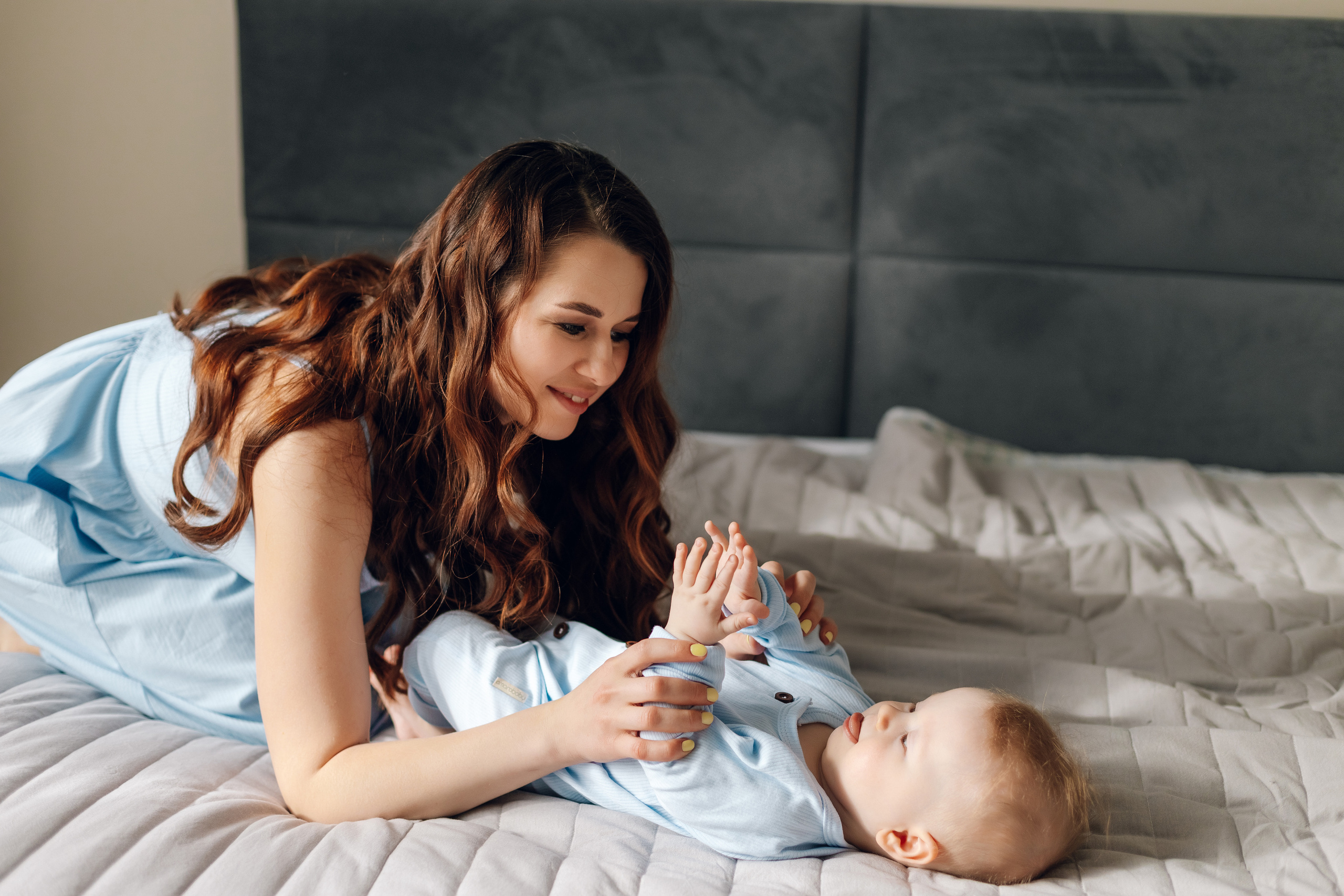 Домашняя фотосессия для Анастасии, Ильи и Егора. Свадебный и репортажный фотограф Ольга Шевелёва