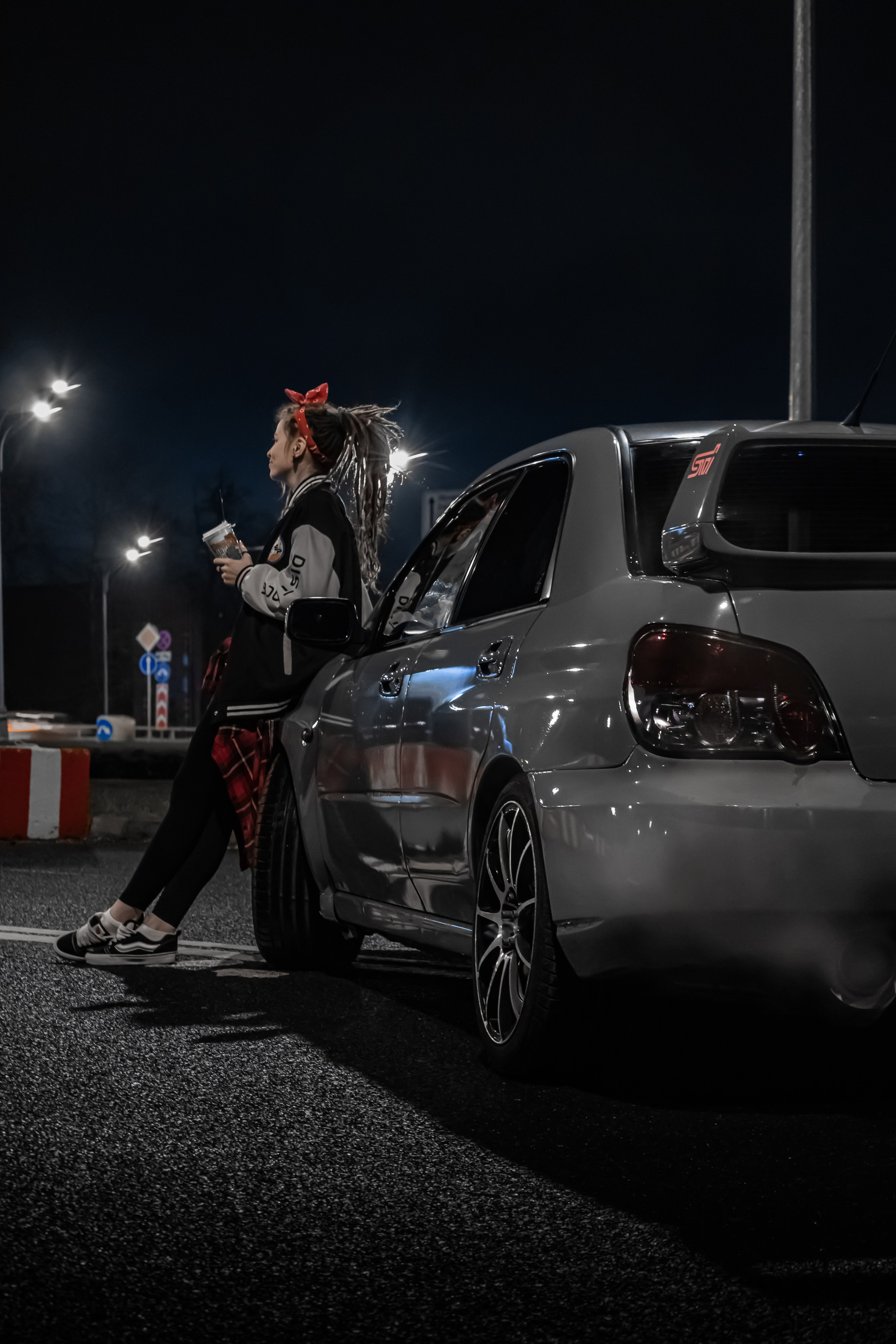 Тандем Драйва: фотосессия вас и вашего автомобиля. Валерия и Subaru. Ирина Санрайз — Автомобильный фотограф в Москве