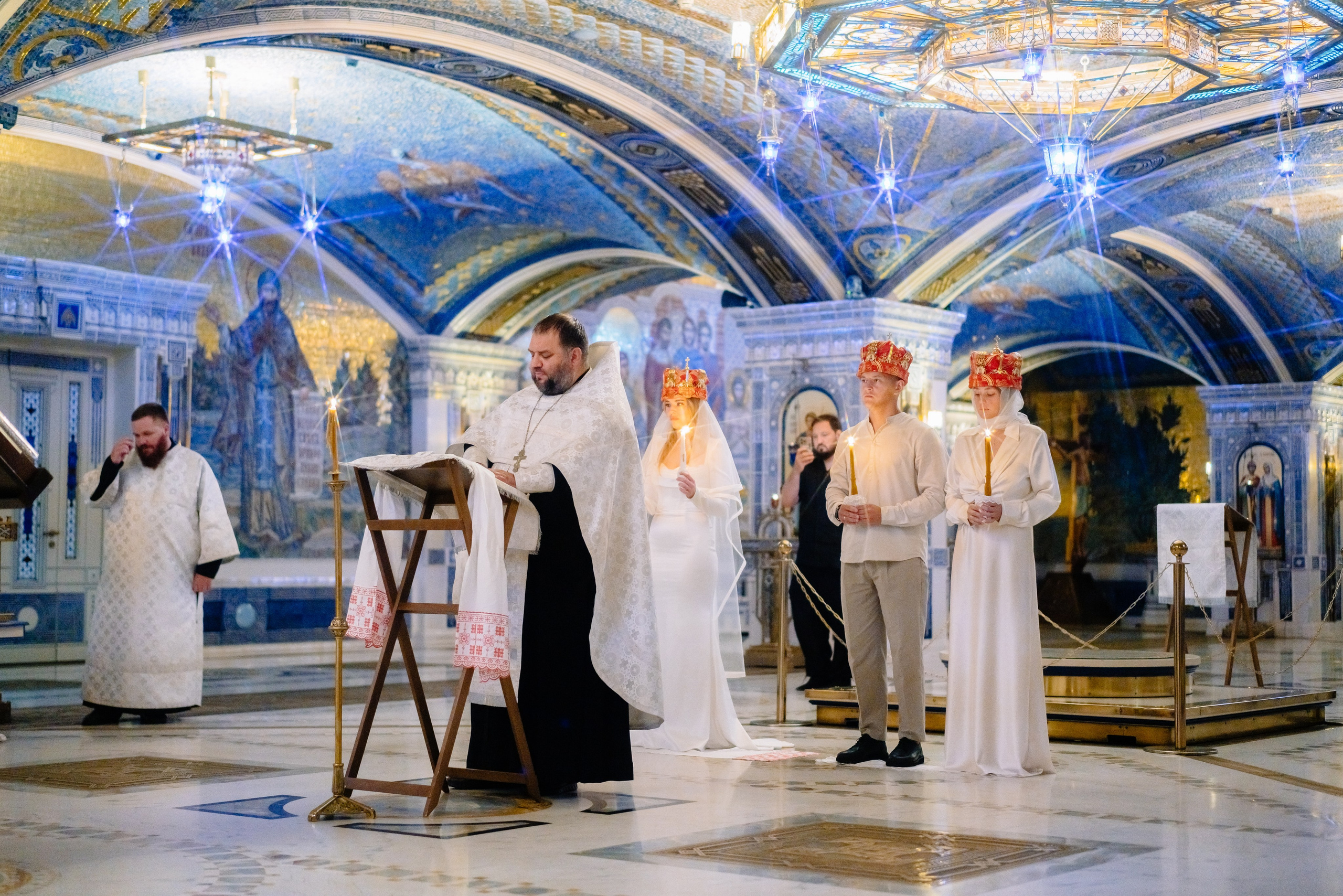 Венчание Анастасии и Максима (Патриот). Семейный фотограф Одинцово Москва Наталия Черенкова