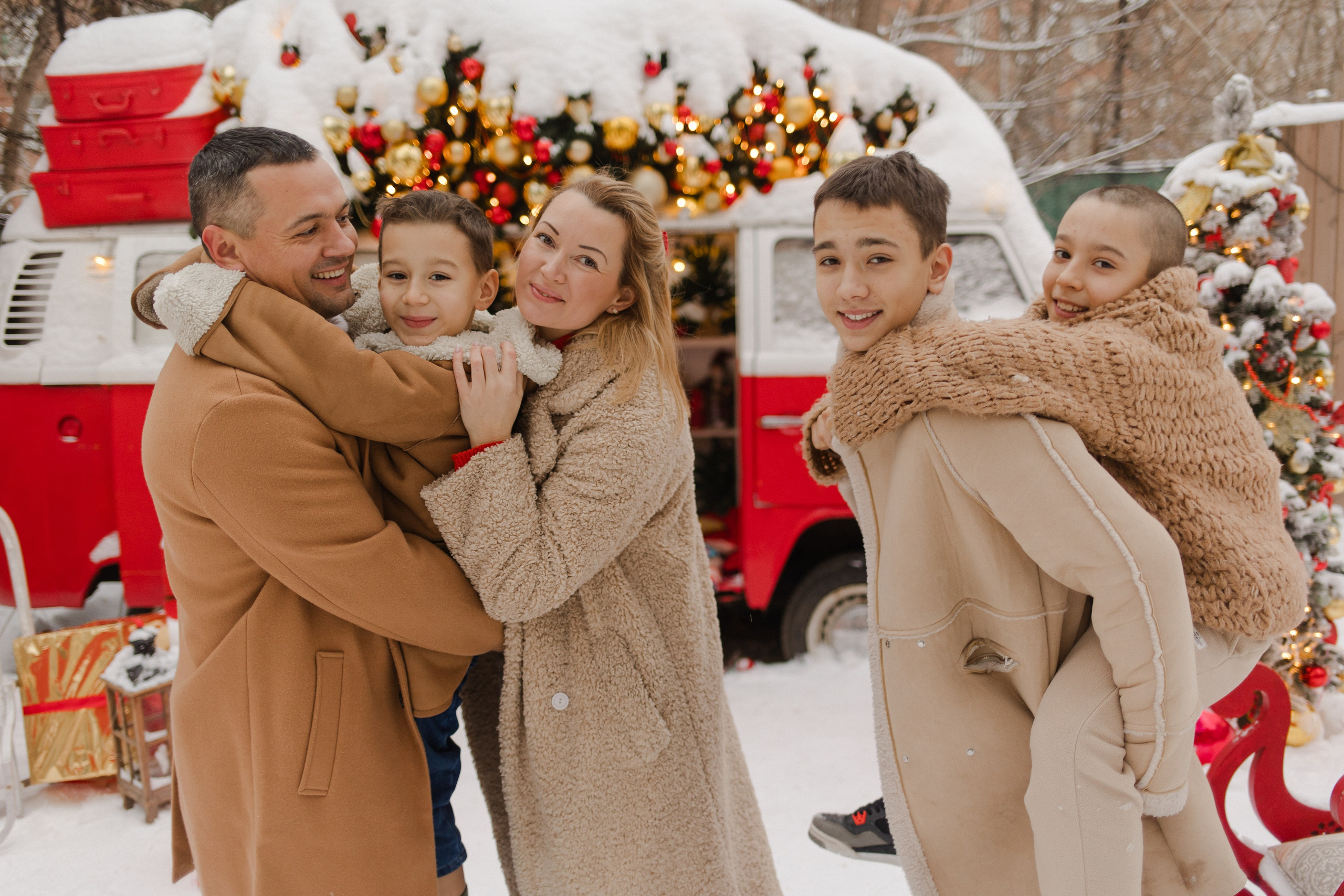 Эдик Карина и дети. Семейный и детский фотограф в Москве Кузьмина Мария