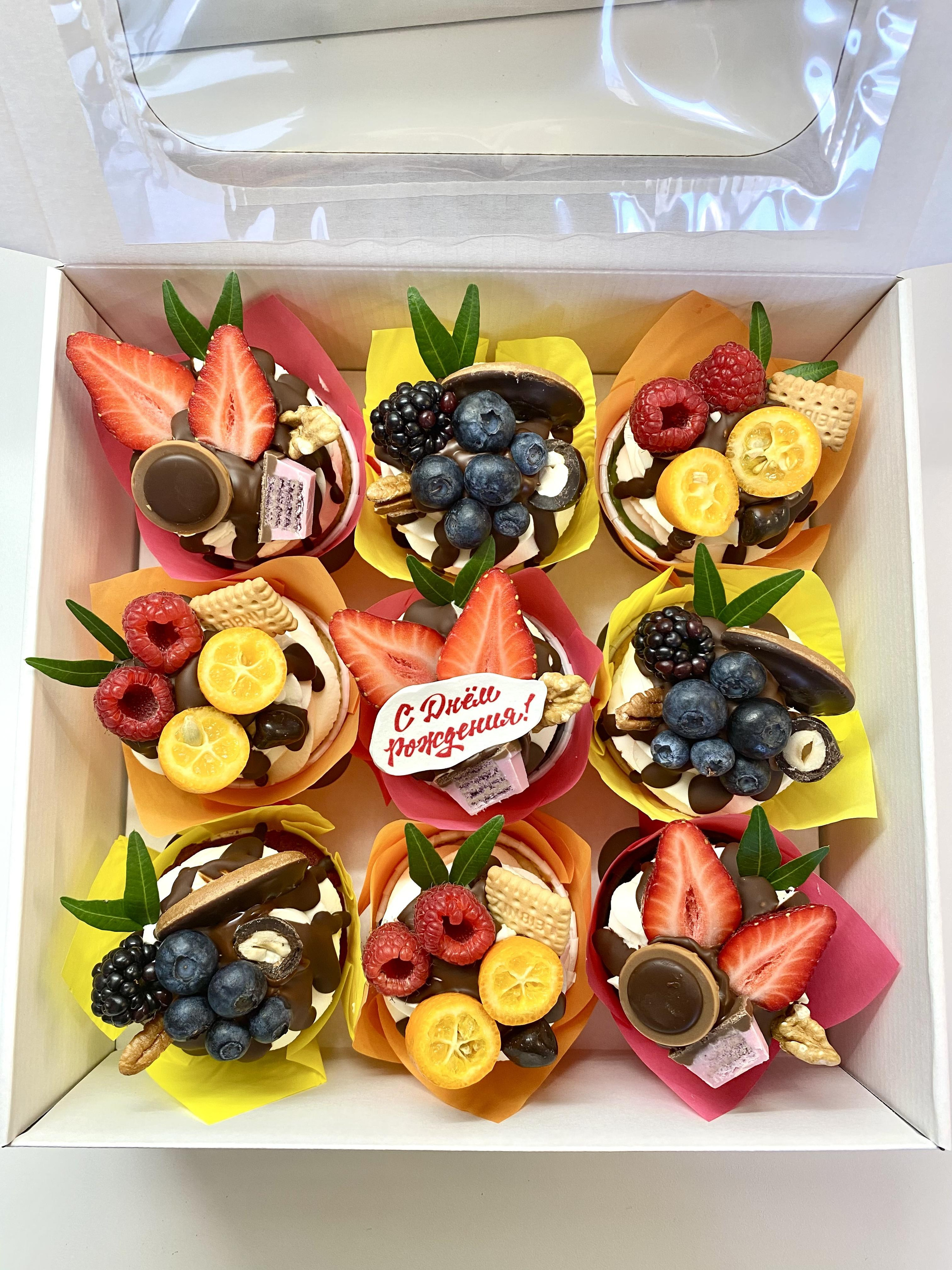 Капкейки стандартные. Katyasugarsugar капкейки, зефир, торты Москва