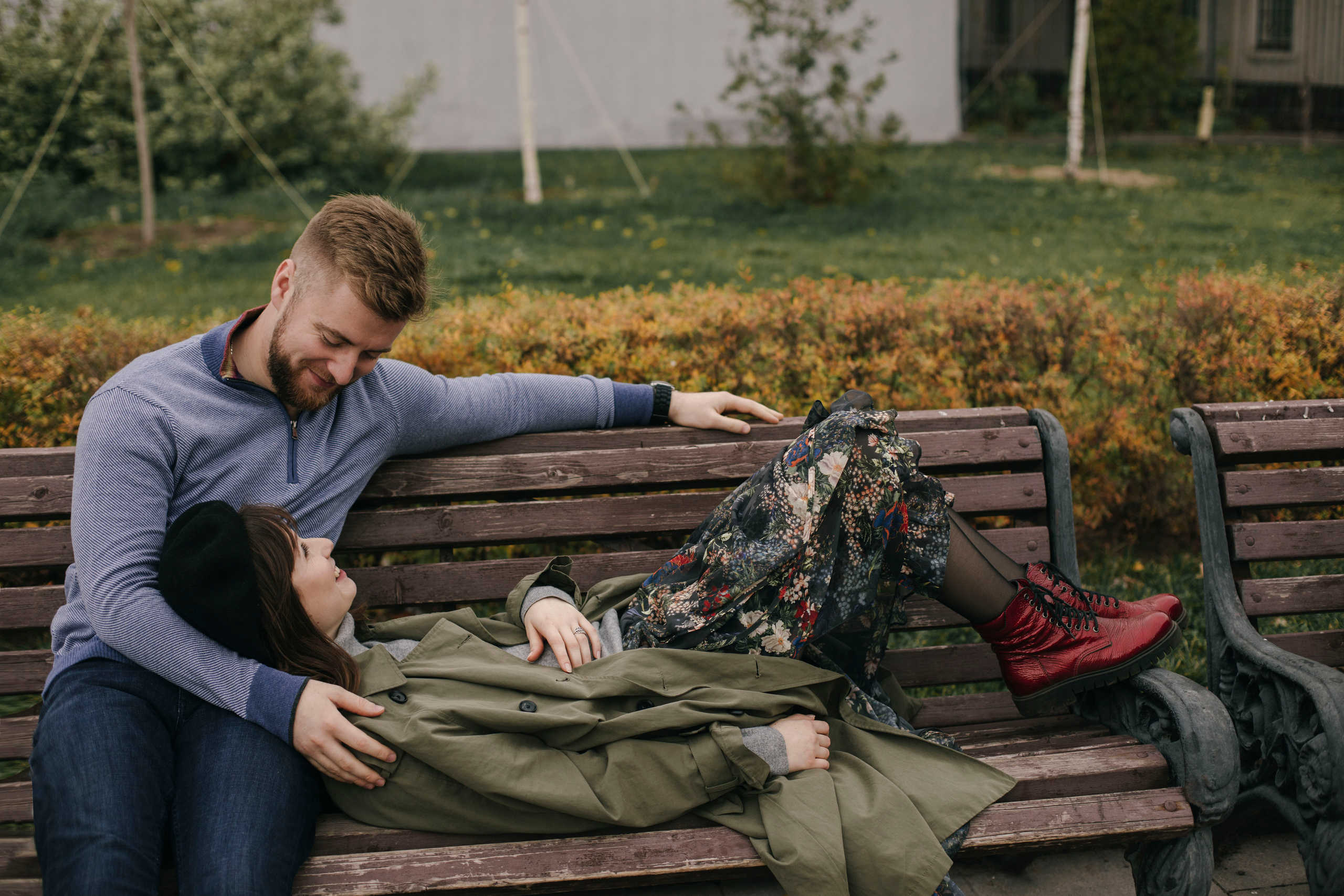 Ксюша и Алексей. Портретный и свадебный фотограф в Москве Алина Гевал