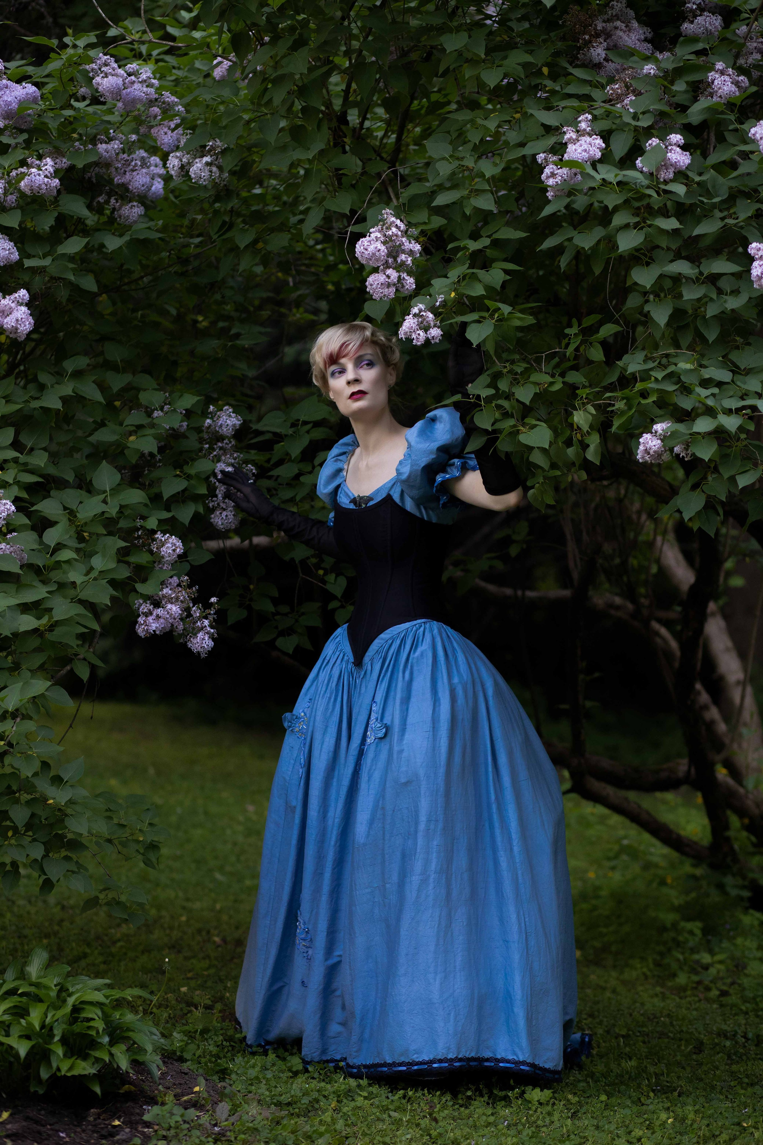 Таинственный сад. Художественная винтажная фотография