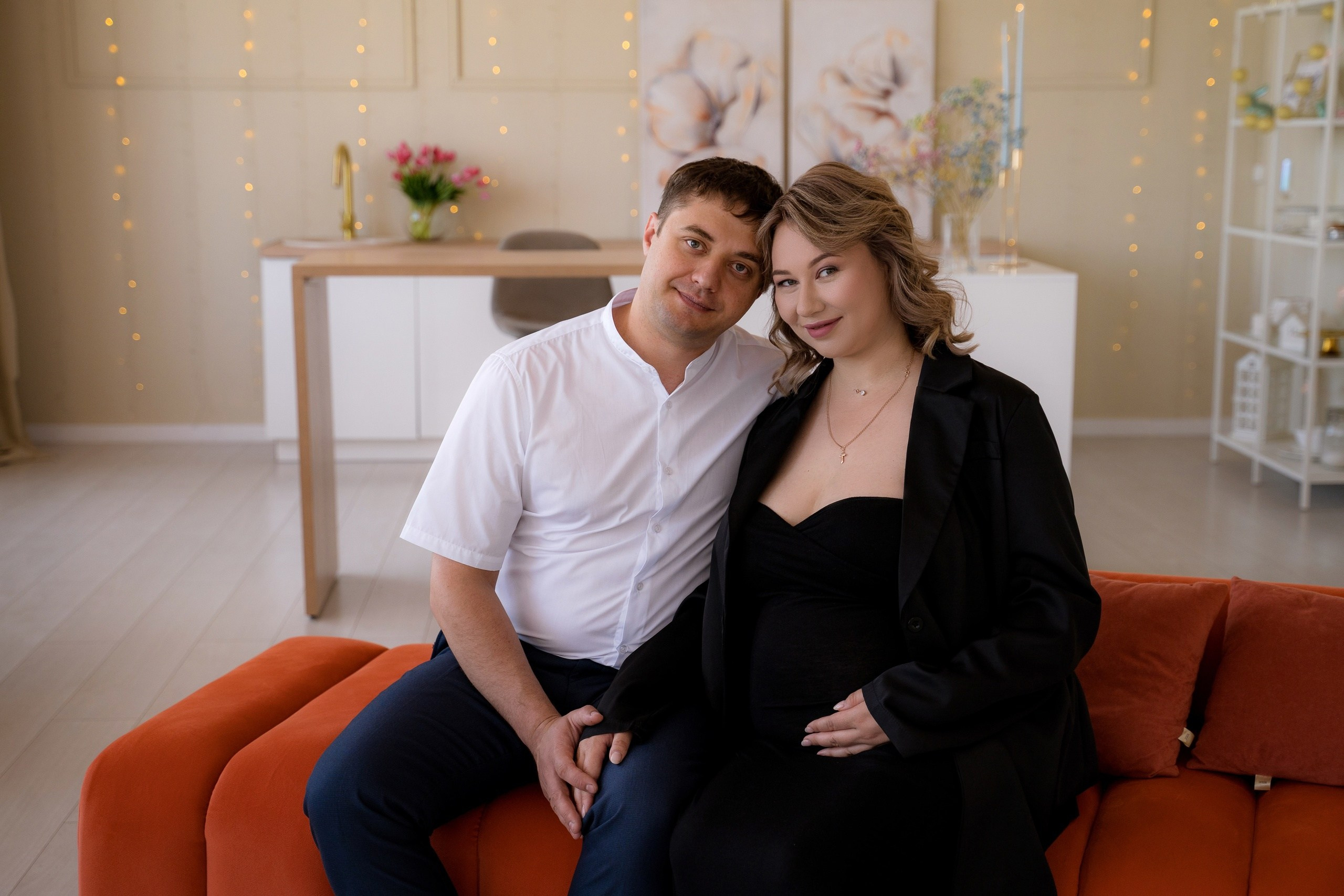 Фотосессия беременности Пакет Люкс. Фотостудия Малина в городе Улан-Удэ. Фотограф Ирина Жарникова