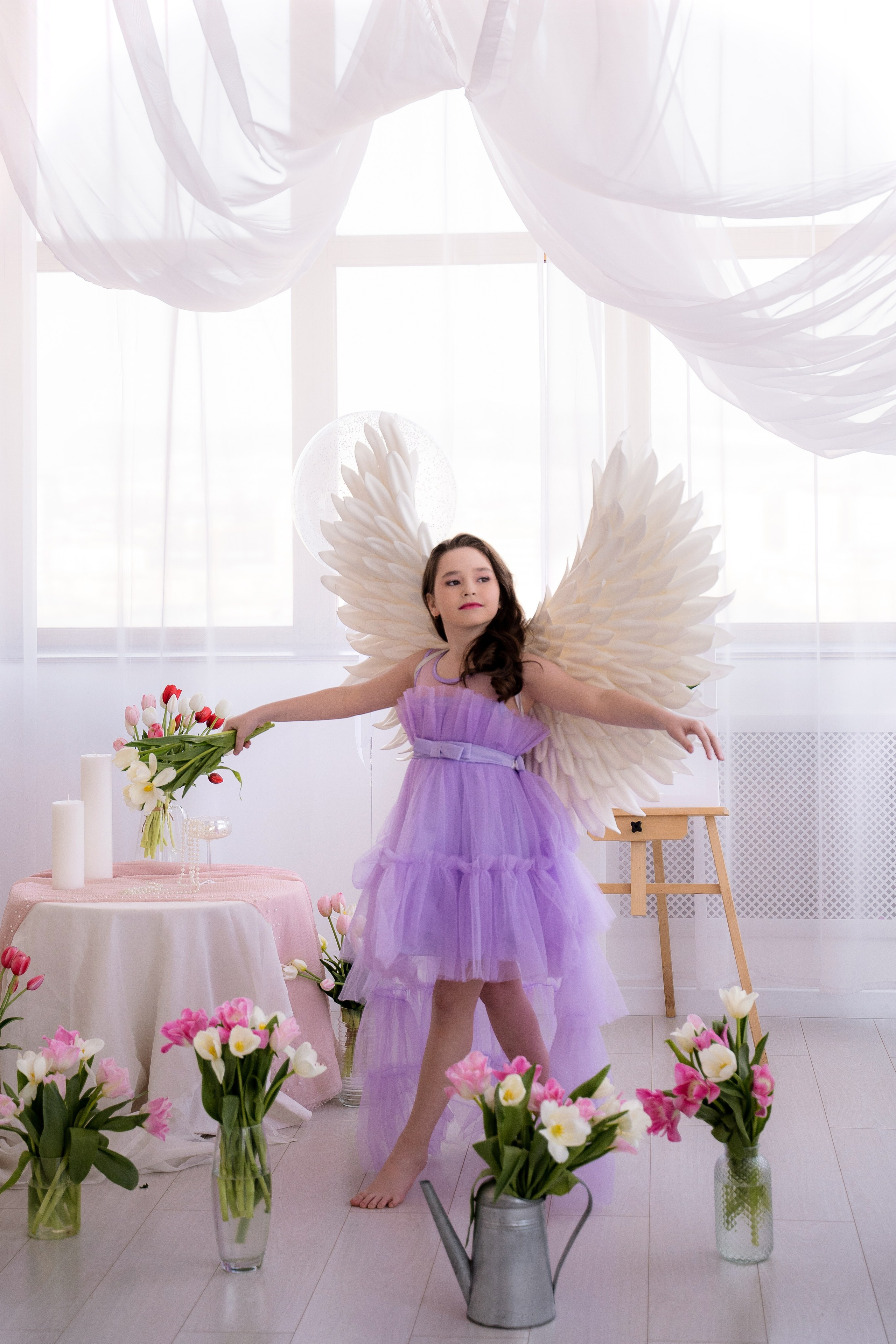 Тюльпановое настроение. Фотостудия Малина в городе Улан-Удэ. Фотограф Ирина Жарникова