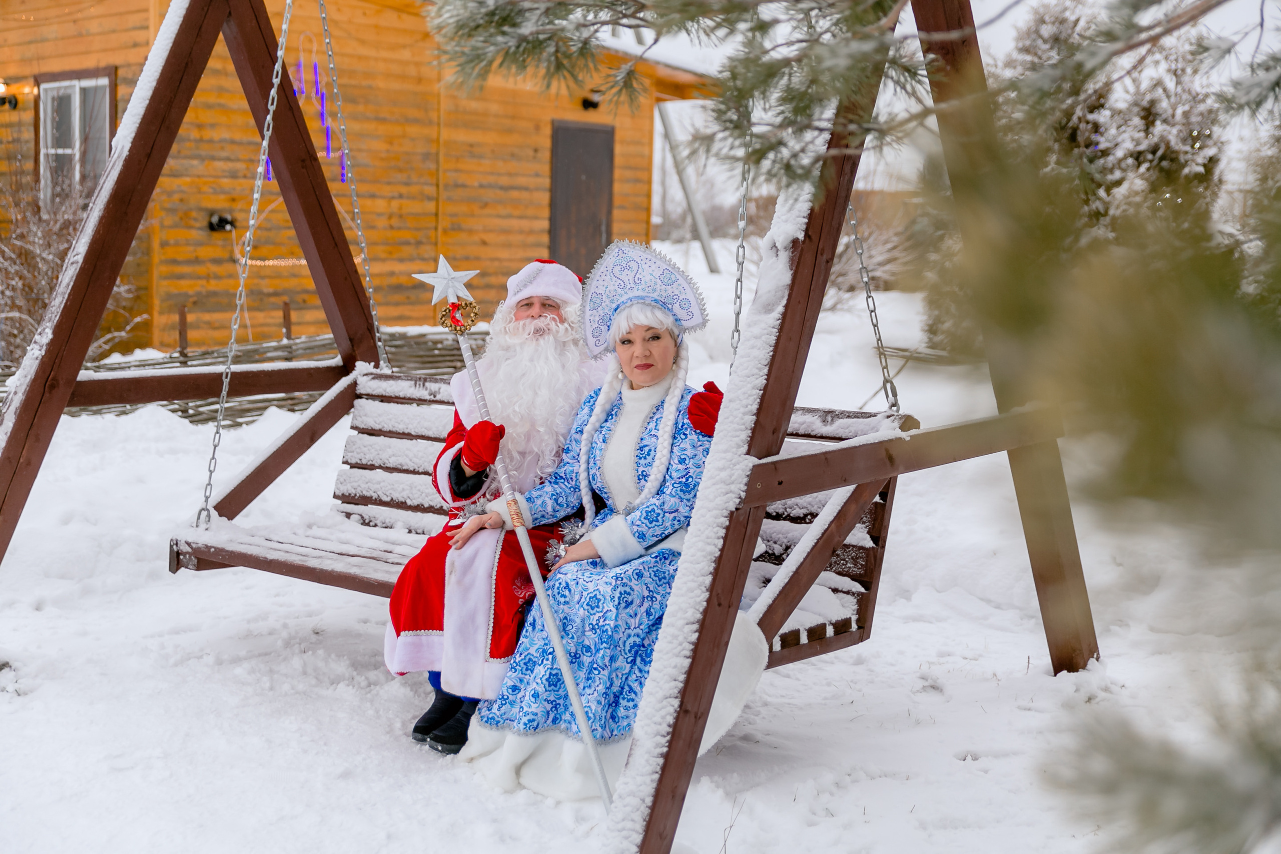 Новогодня сказка. База отдыха Осетрово. Школьный фотограф в Туле Светлана Привезенцева