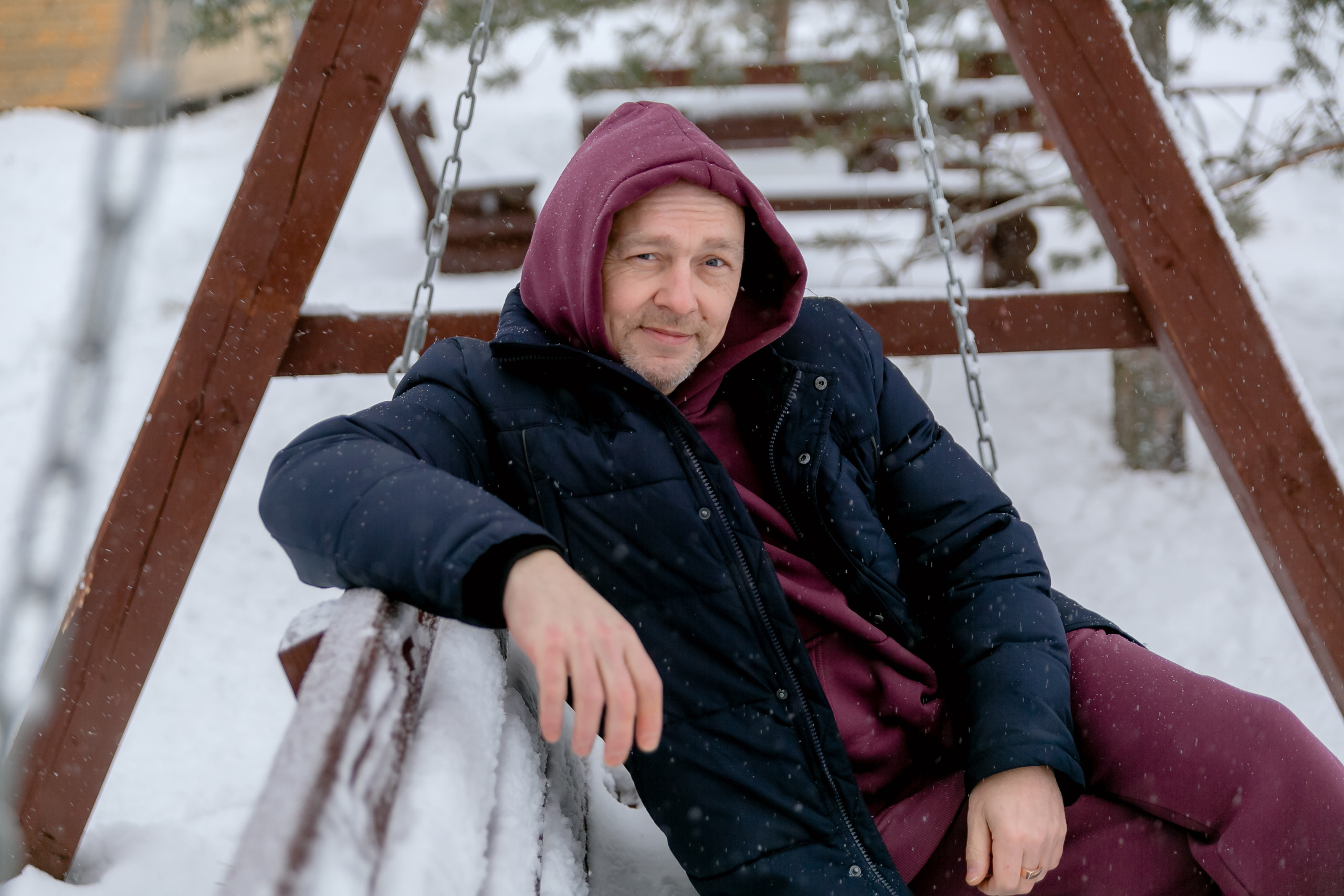 Новогодня сказка. База отдыха Осетрово. Школьный фотограф в Туле Светлана Привезенцева