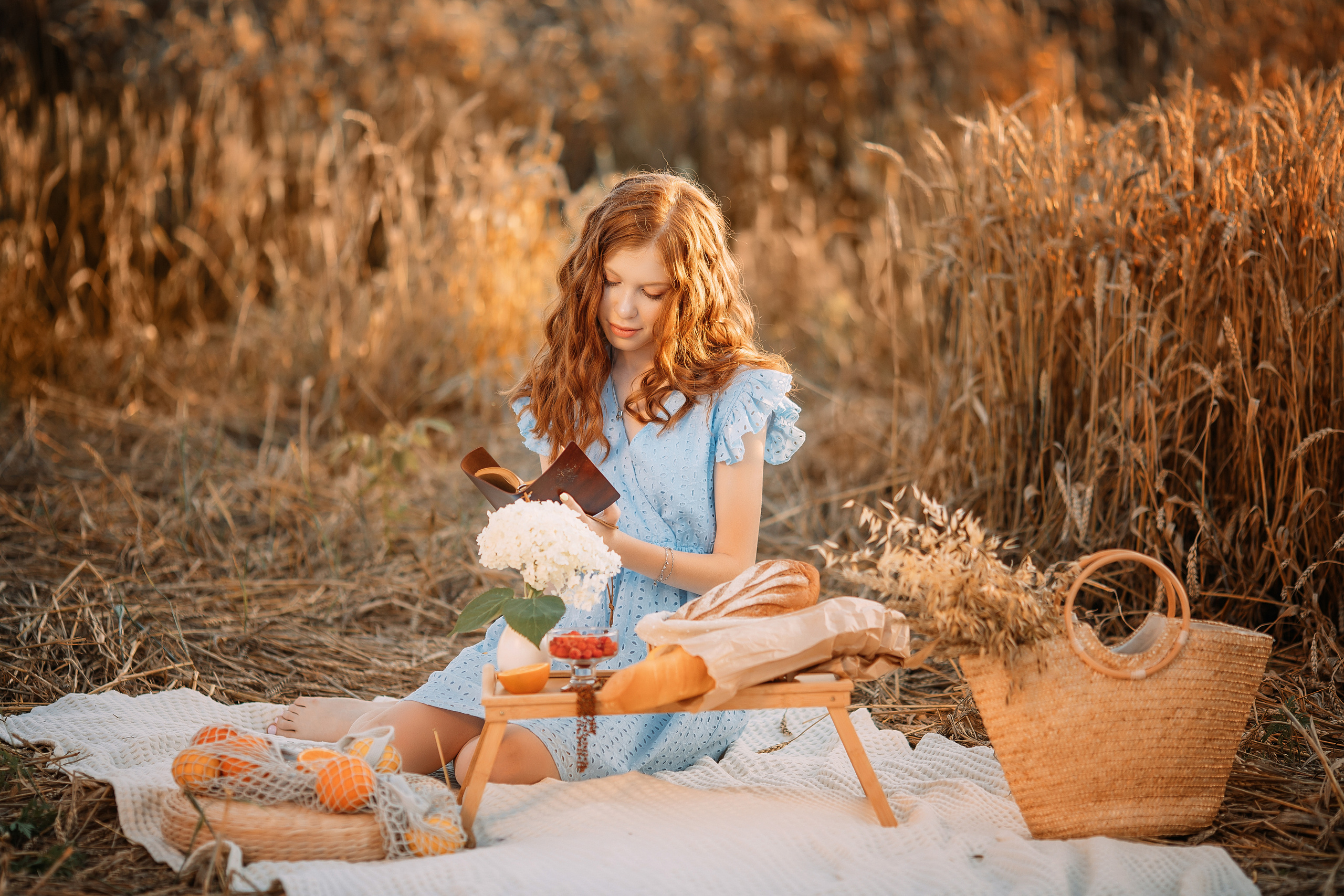 Золотые поля. Художественный фотограф Анапа Александра Долбикова