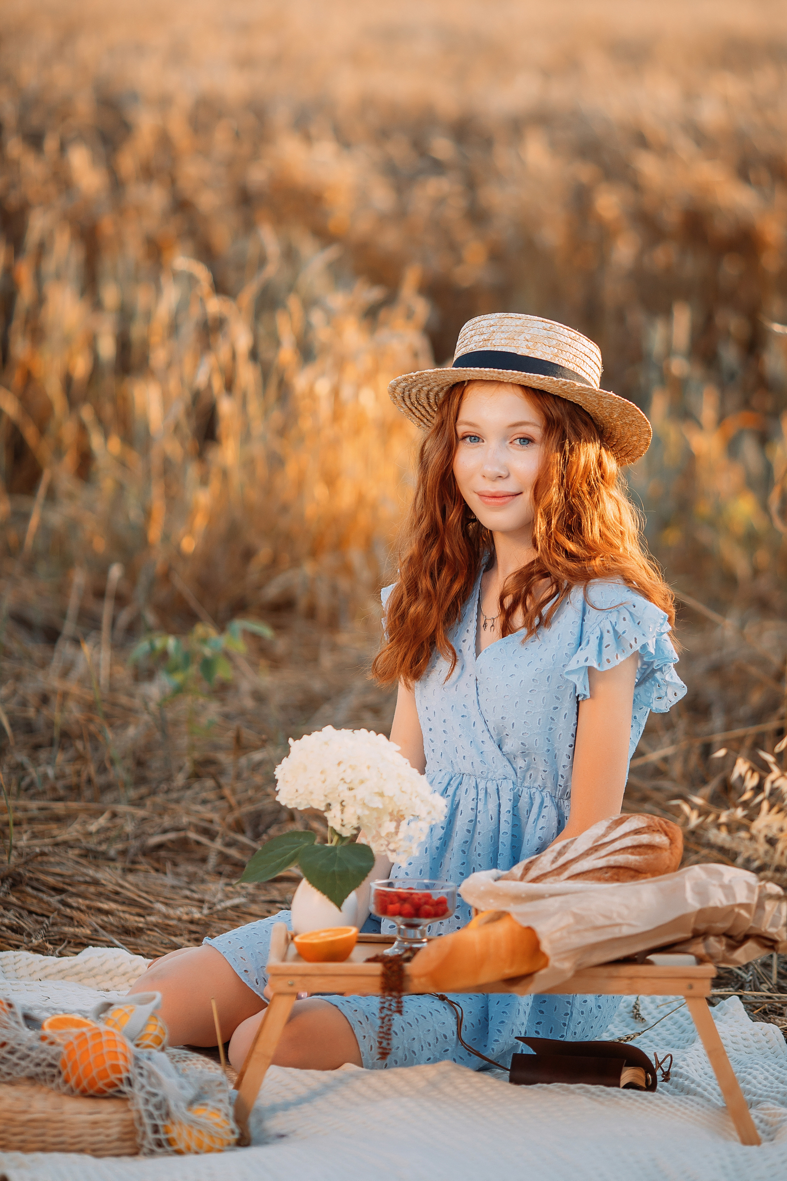 Золотые поля. Художественный фотограф Анапа Александра Долбикова