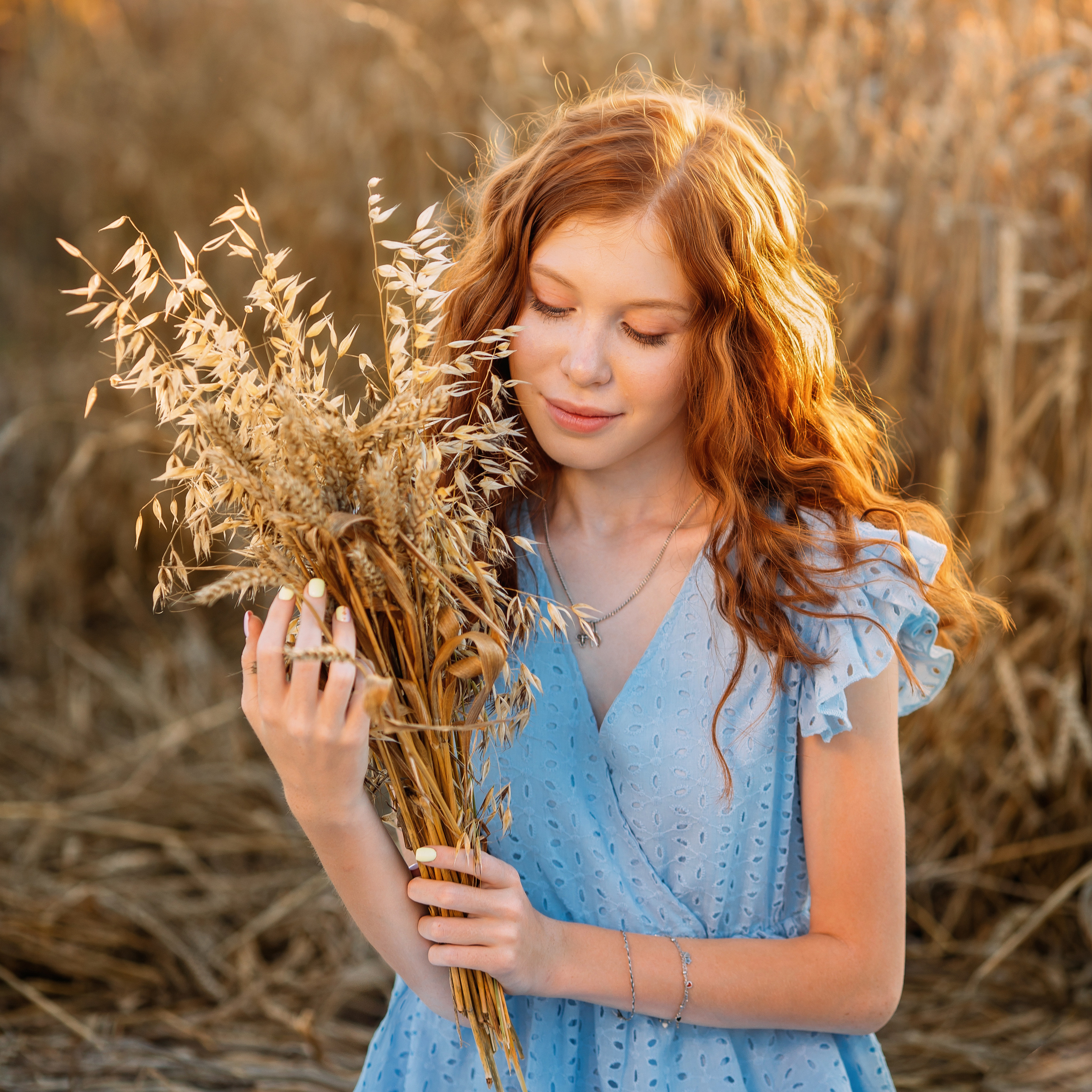 Золотые поля. Художественный фотограф Анапа Александра Долбикова