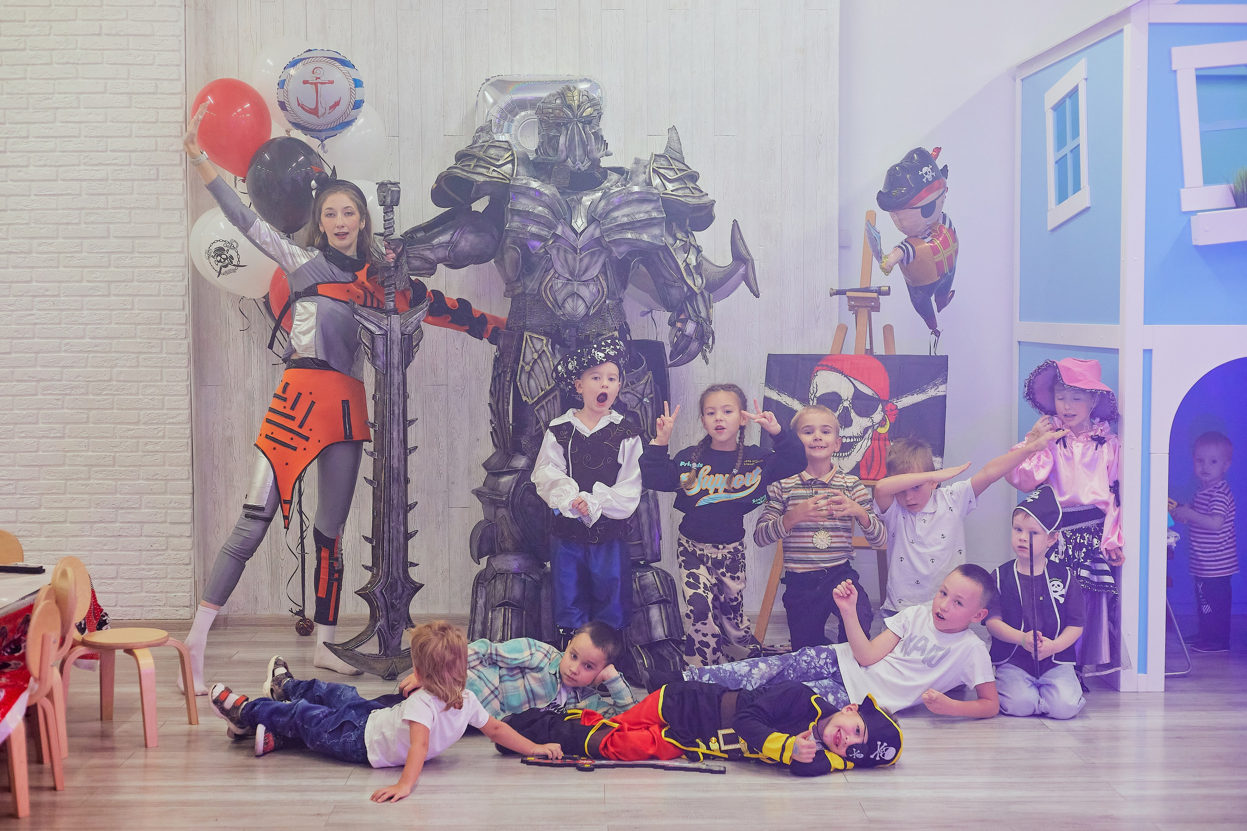 День Рождение Степана 5 лет, съёмка 3 часовой программы. Семейный и детский фотограф в Ярославле Юлия Галашина