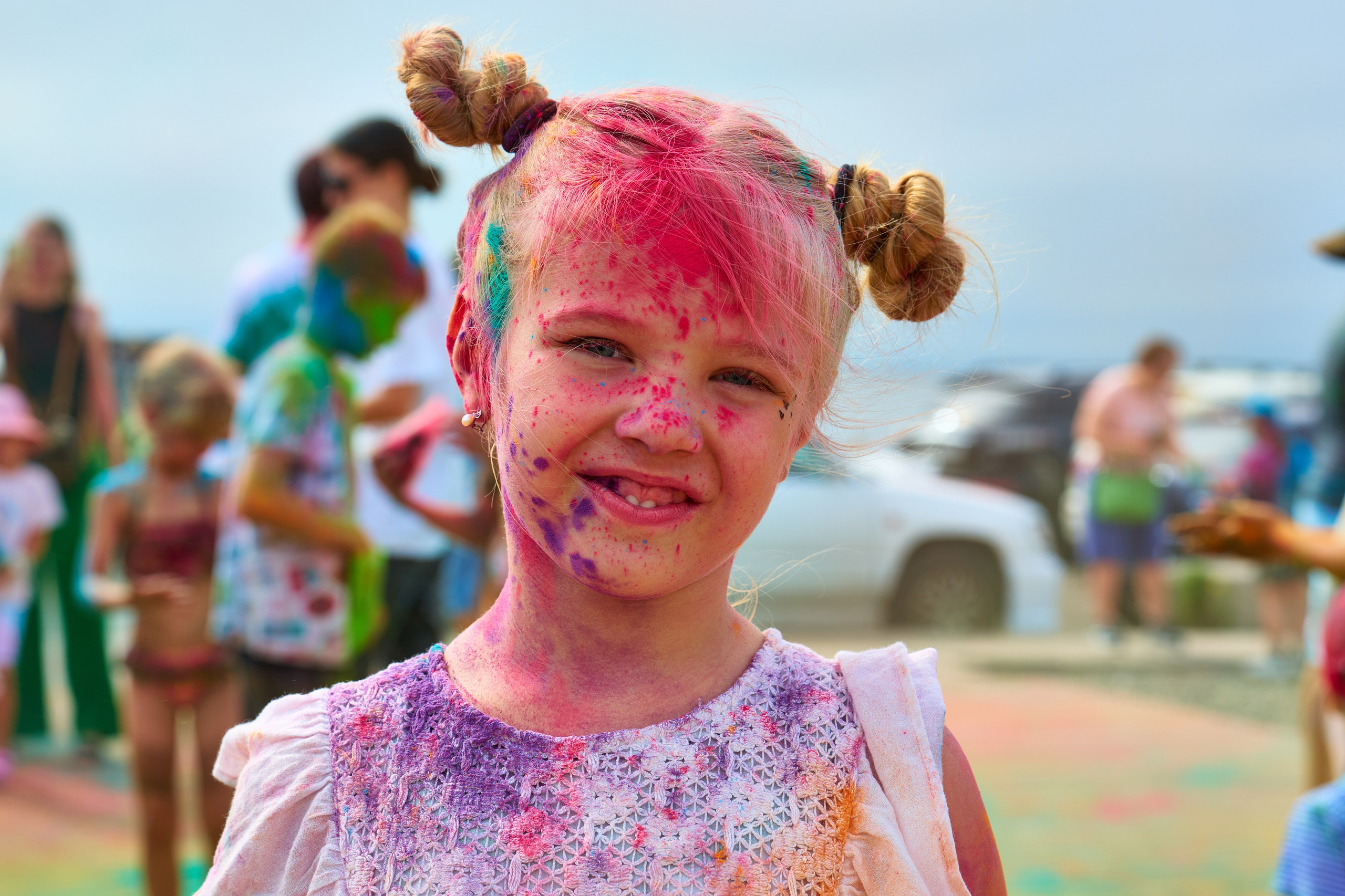 Фестиваль красок Холи. Профессиональный репортажный фотограф Инесса Иминова