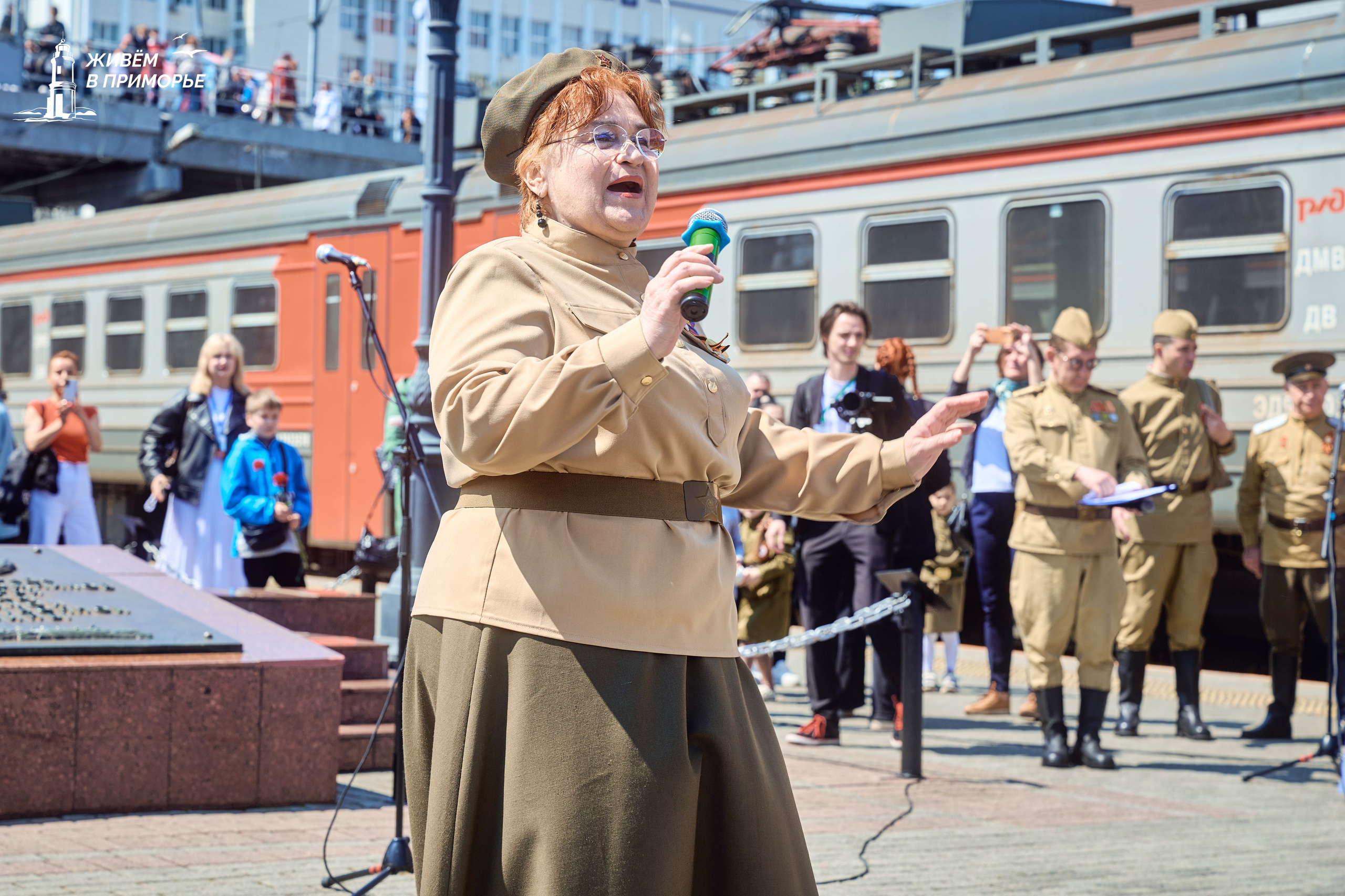 Поезд победы. Профессиональный репортажный фотограф Инесса Иминова