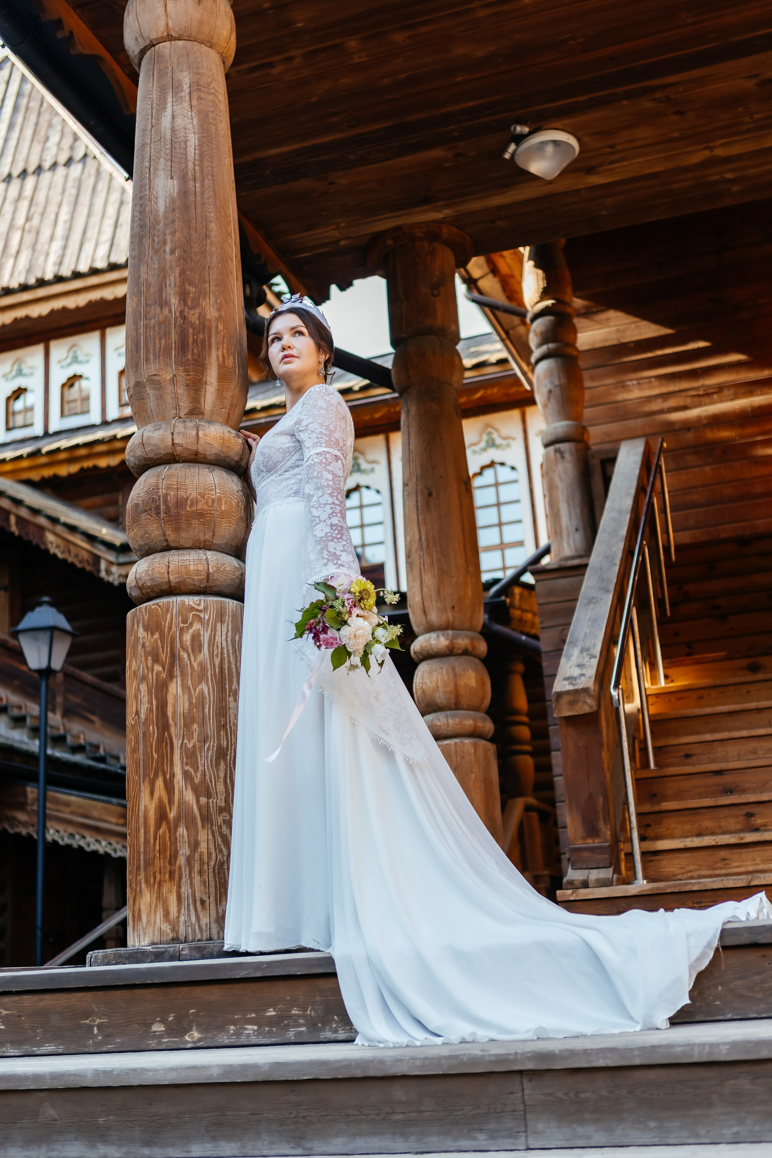 Утро невесты в усадьбе Коломенское: Нежность и Романтика. Свадебный фотограф в Москве