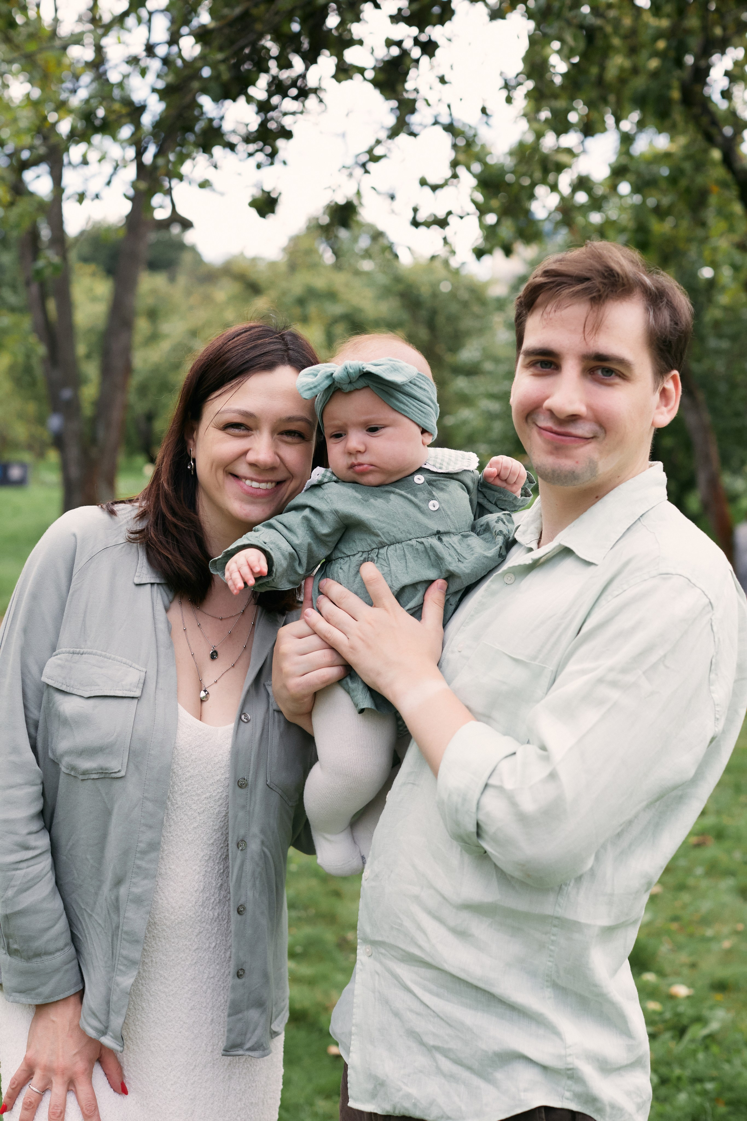 Раушенбахи, Русановы, Мироновы. Фотограф Анастасия Губернаторова