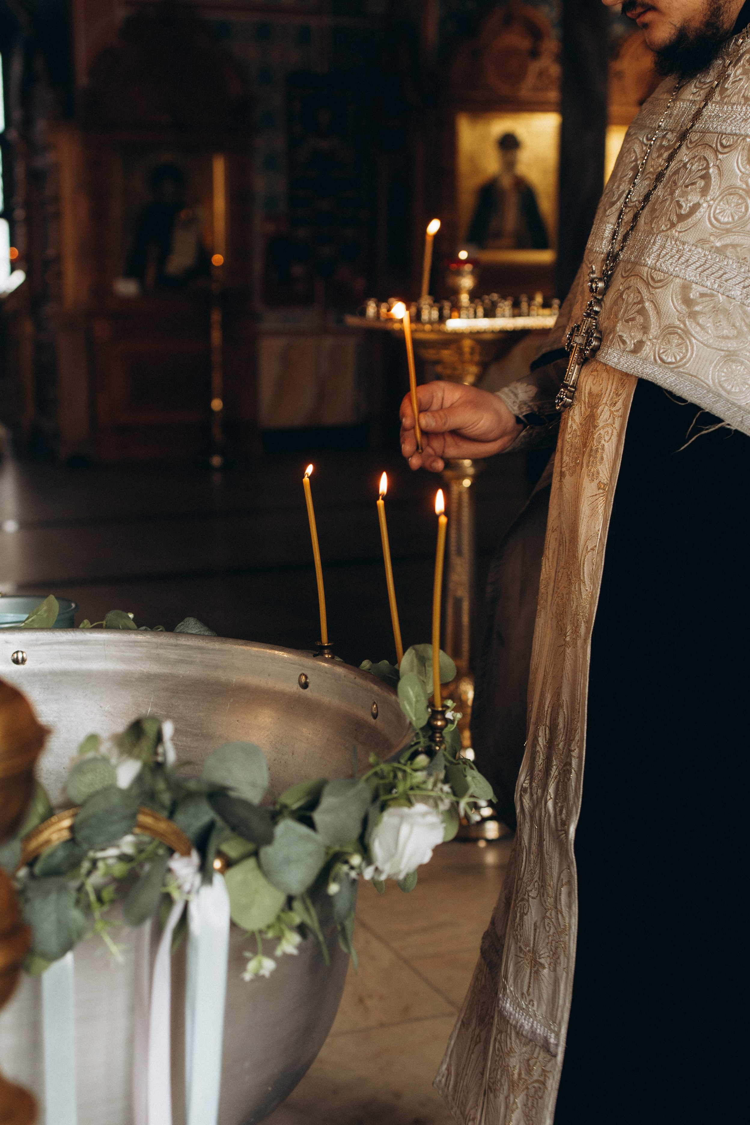 Таинство Крещения. Фотограф Ханты-Мансийск