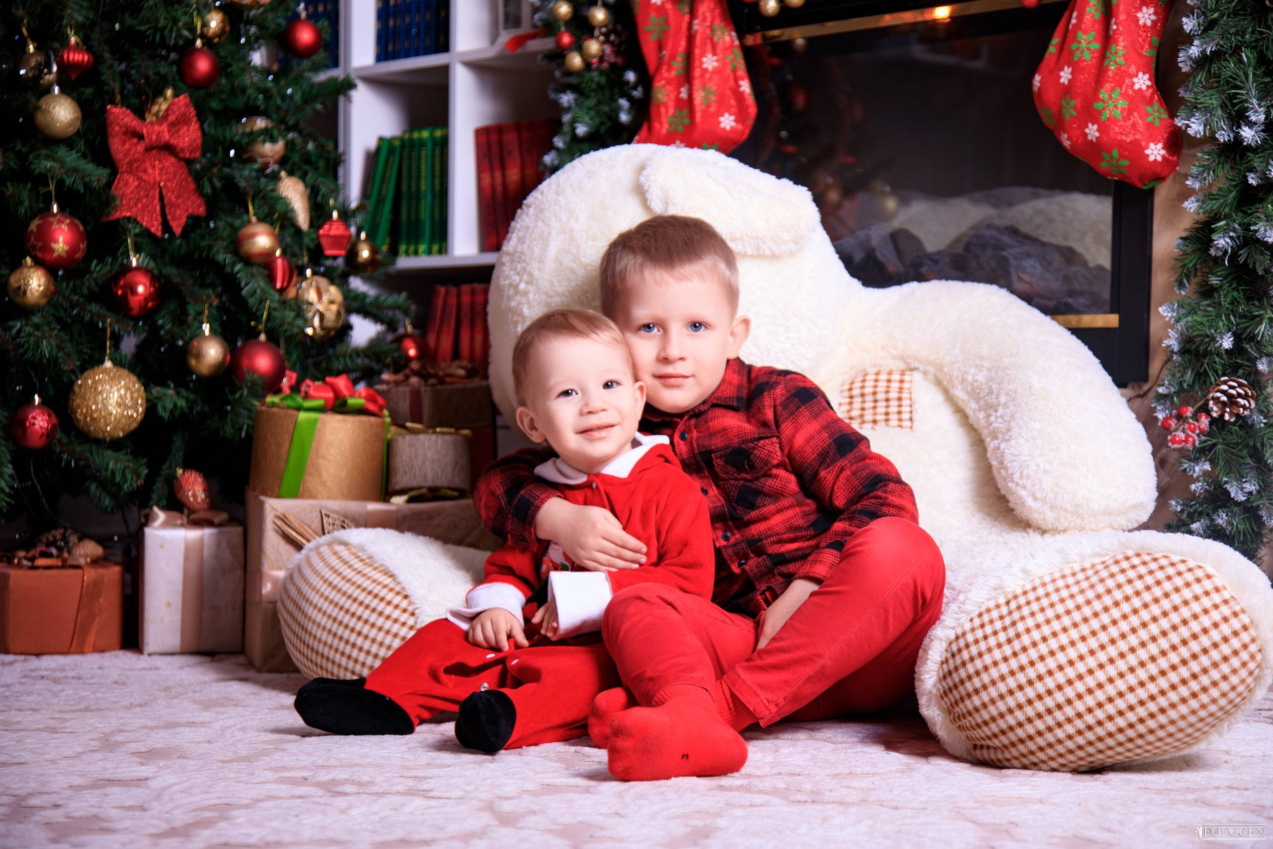 Портфолио новогодние фотосессии для детей в Краснодаре. Интерьерная фотостудия FOTOGEN г. Краснодар