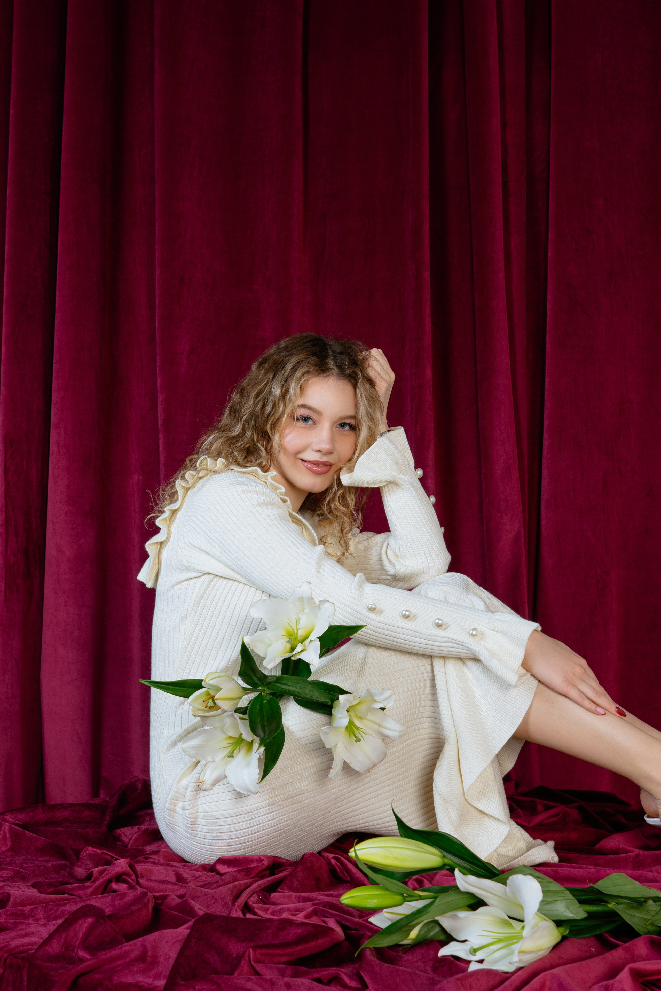 Лилии. Женский фотограф в Москве Анастасия Сидорова