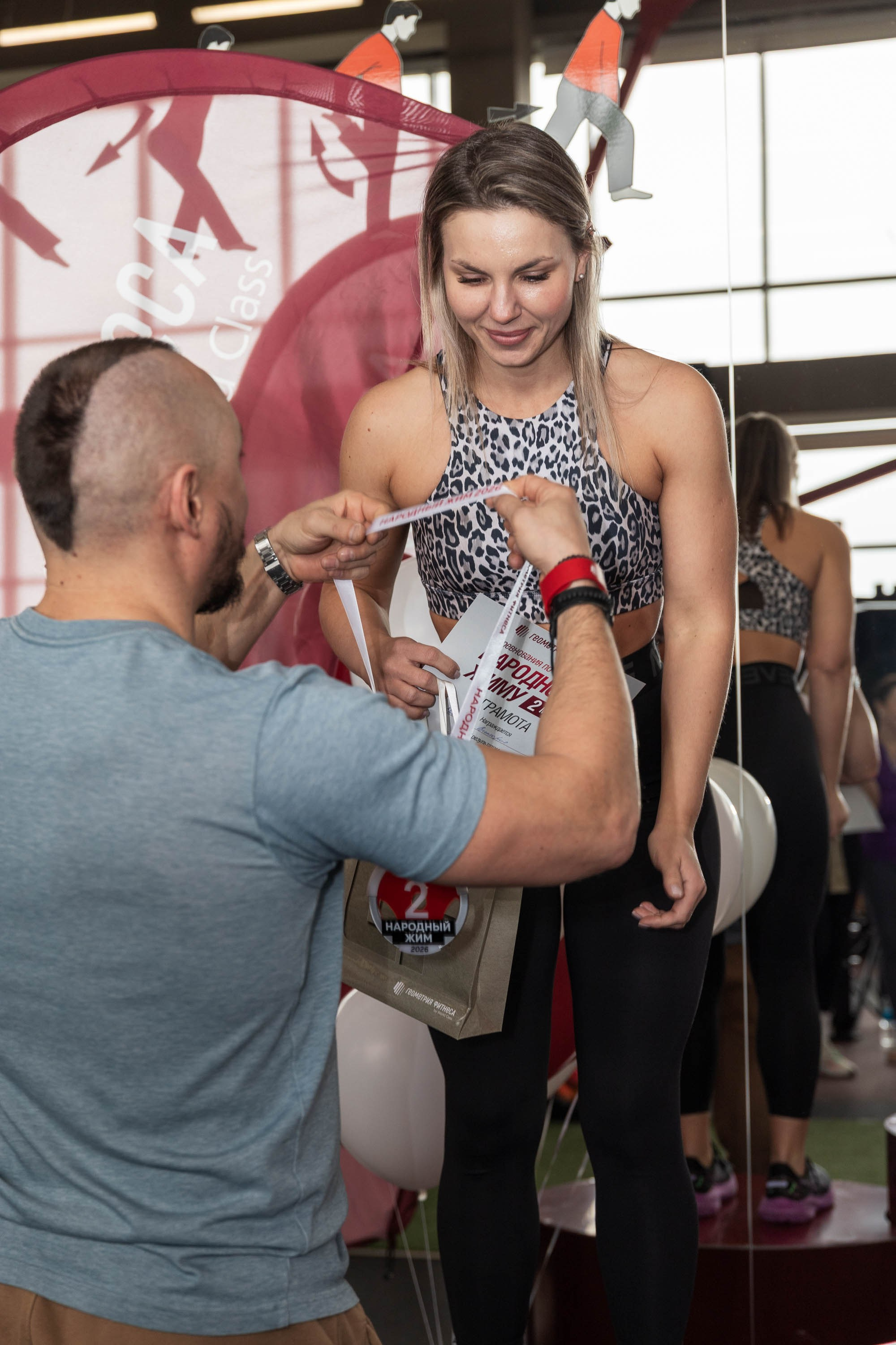 Народный жим. Геометрия Фитнеса. Свадебный и индивидуальный фотограф Владивосток