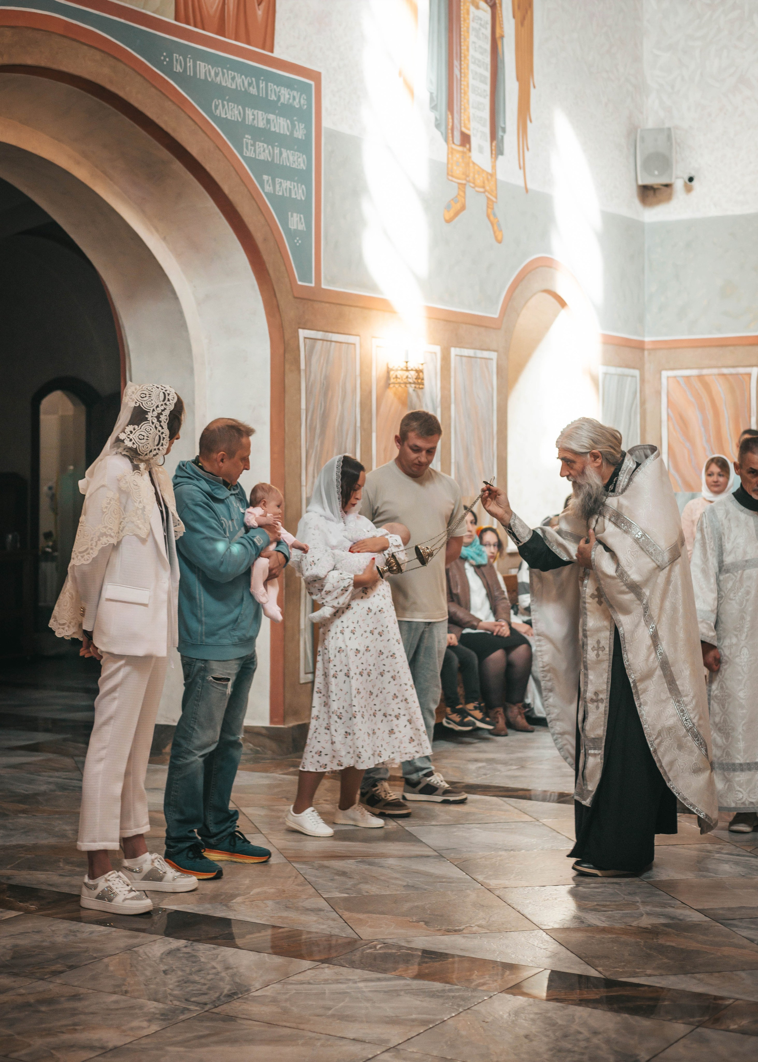 КРЕЩЕНИЕ. Фотосессия новорожденных в Москве и Московской области