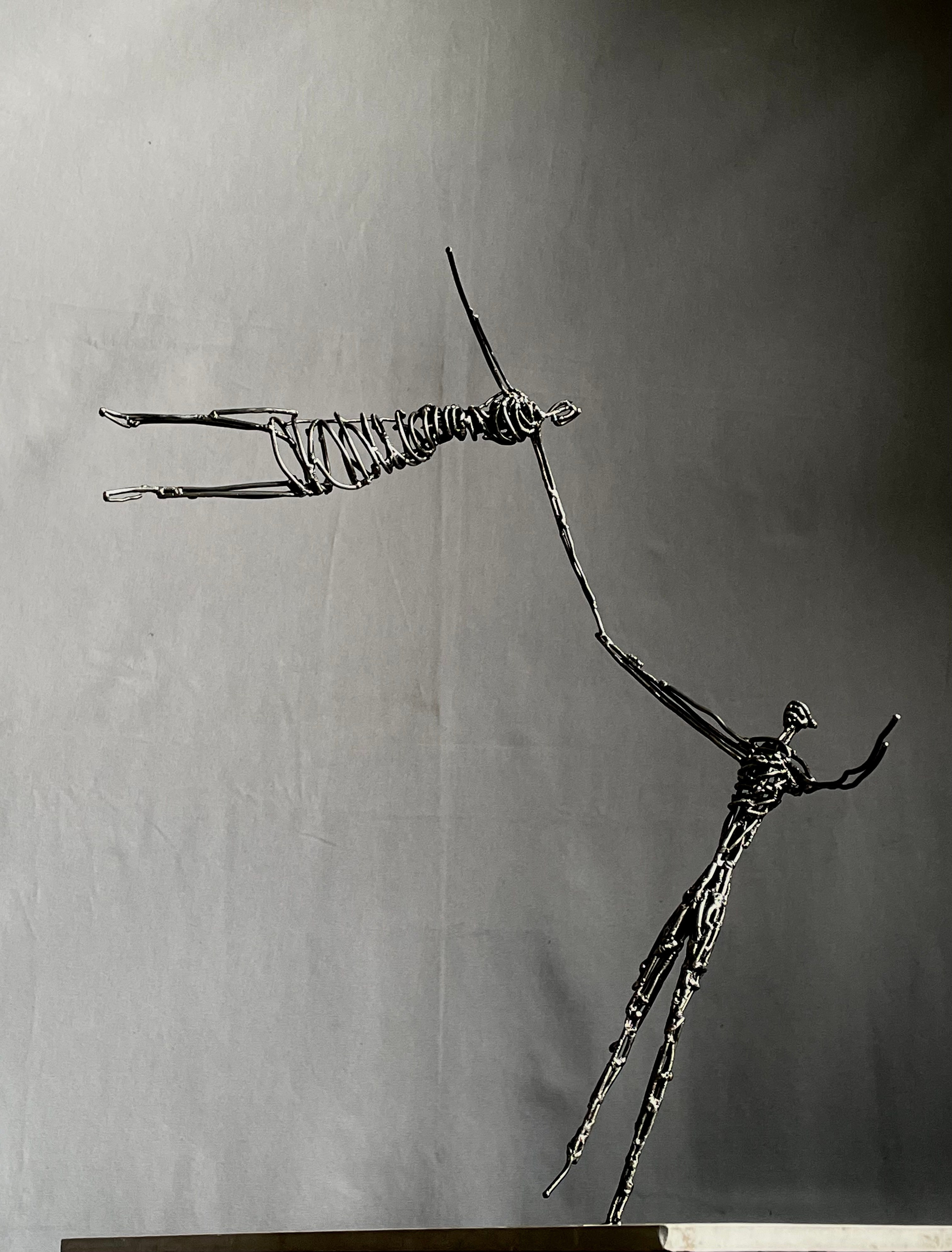 Прогулка / омаж Шагалу Марку Захаровичу _ 2023. Художник — скульптор Антонина Фатхуллина