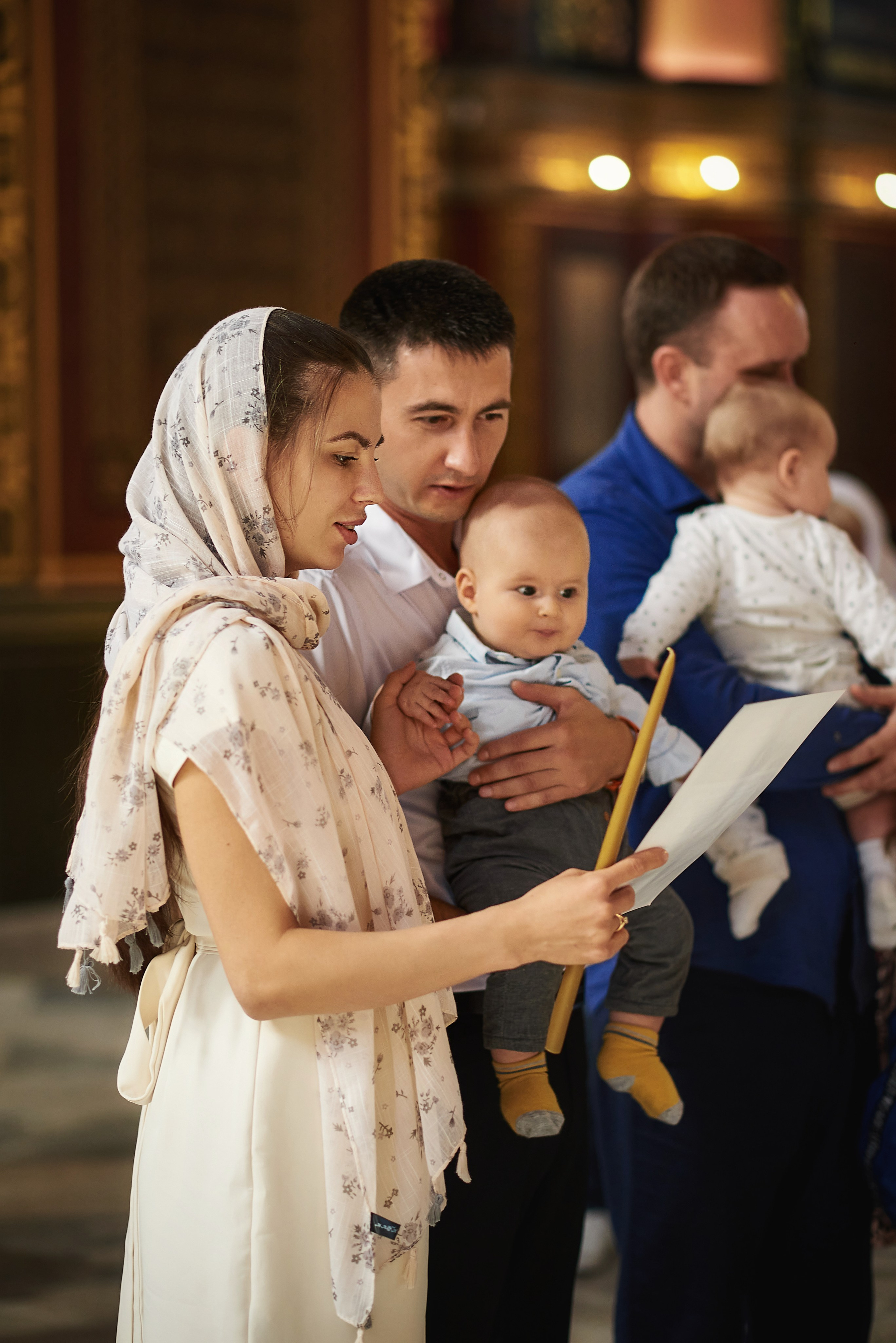 Двойное крещение в Новочеркасском соборе. Семейный фотограф в Ростове-на-Дону Татьяна Литвинова