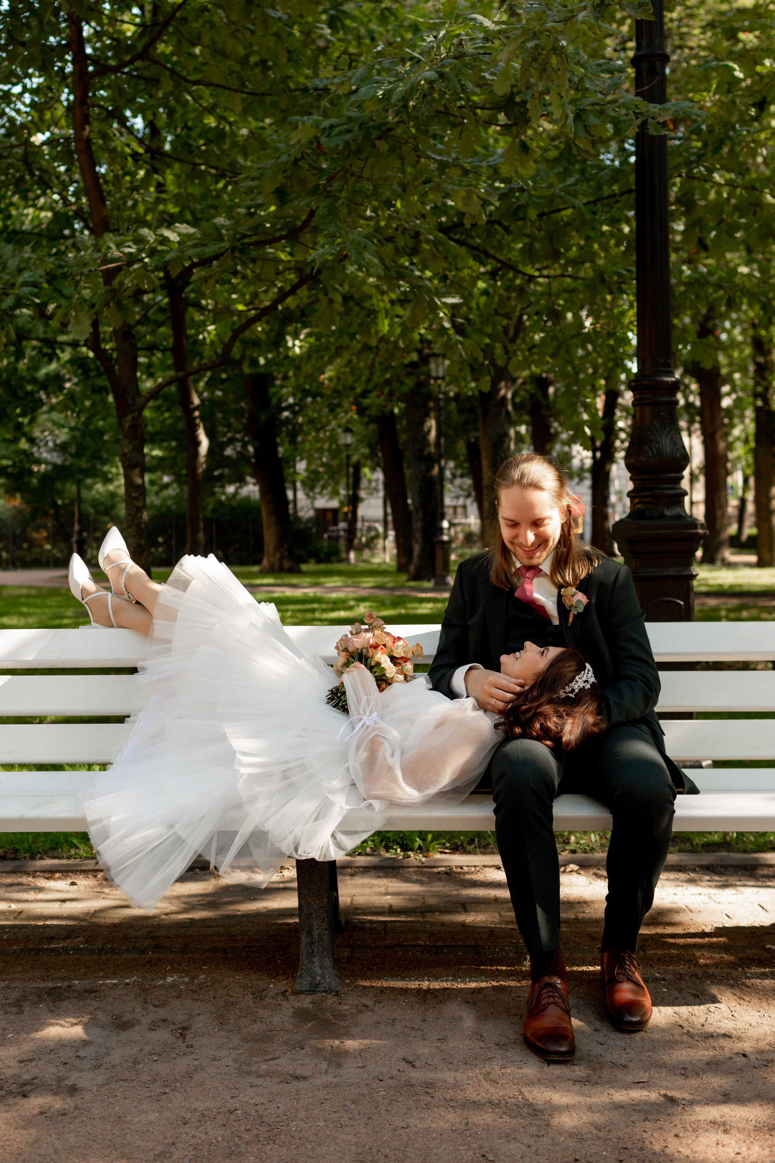Свадебная фотосессия в Санкт-Петербурге. Свадебный фотограф Кирилл Белый