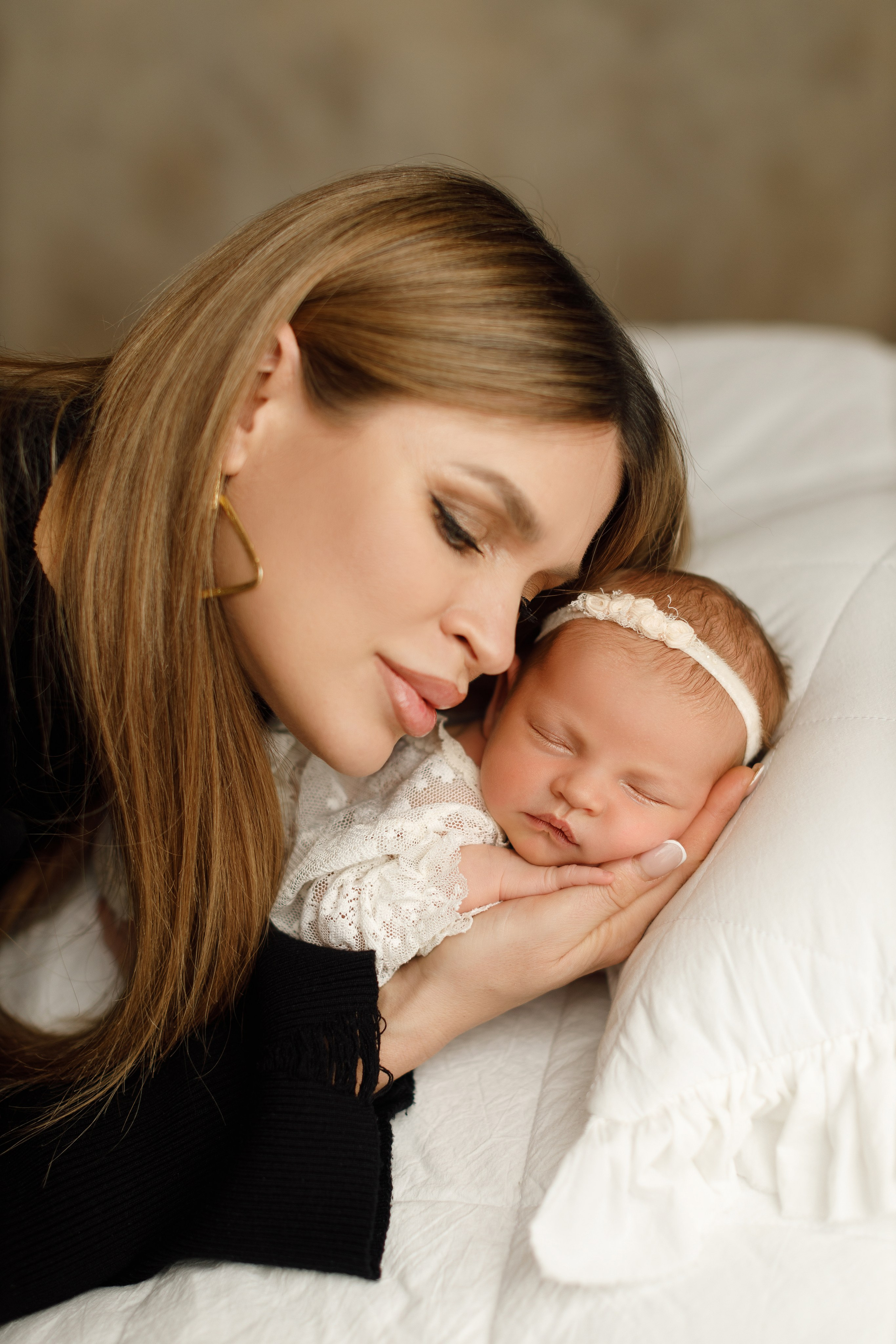 Новорожденные. Алена. Профессиональная детская и семейная фотостудия в Краснодаре