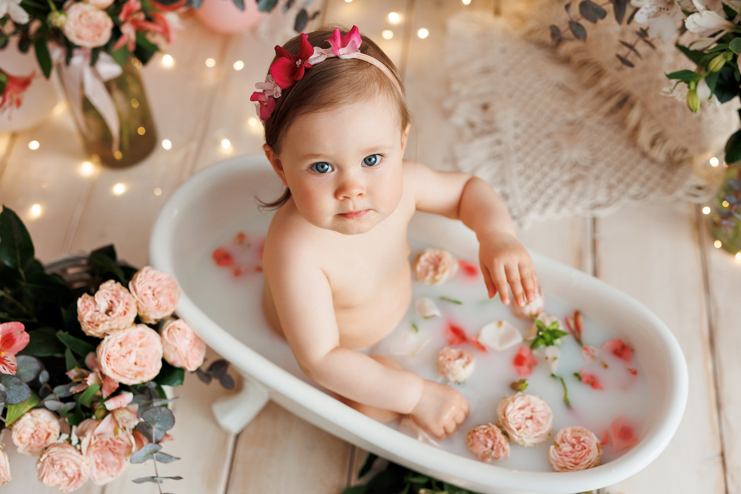 Ванночки годик. Профессиональная детская и семейная фотостудия в Краснодаре