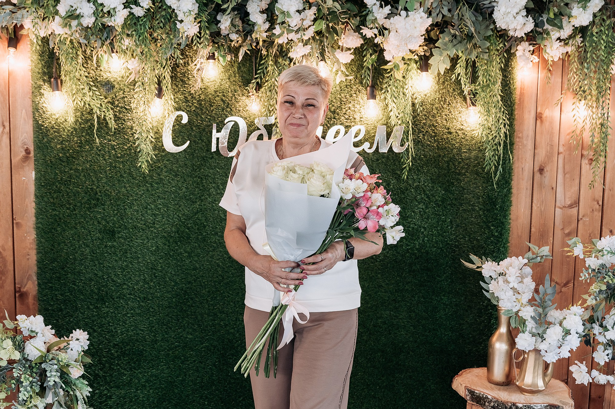 Юбилей Ирины в семейном кругу. Свадебный фотограф в Дубне Алексей Фонарёв