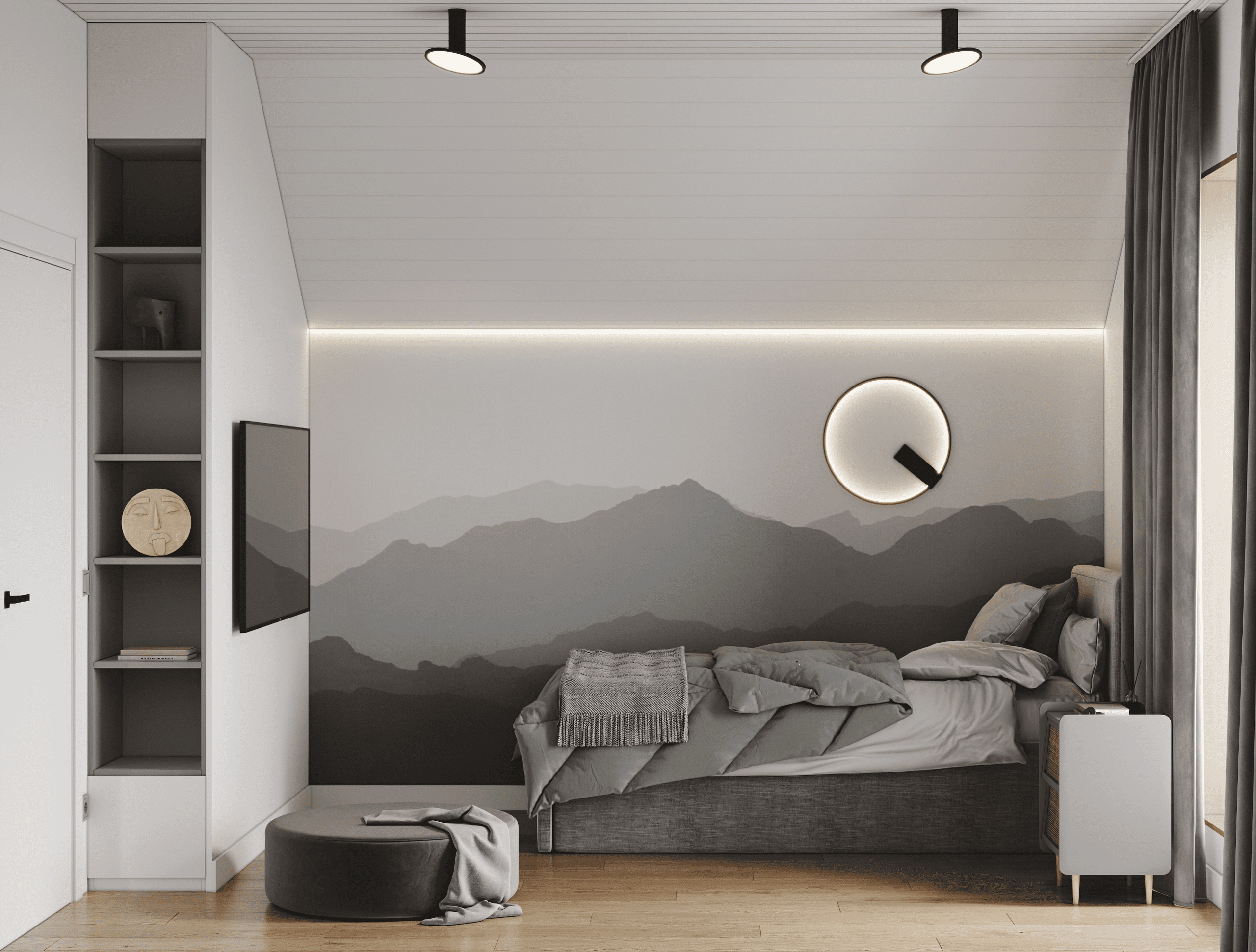 Запах соснового леса. MIRRO STUDIO Дизайн интерьера и реализация под ключ Варшава