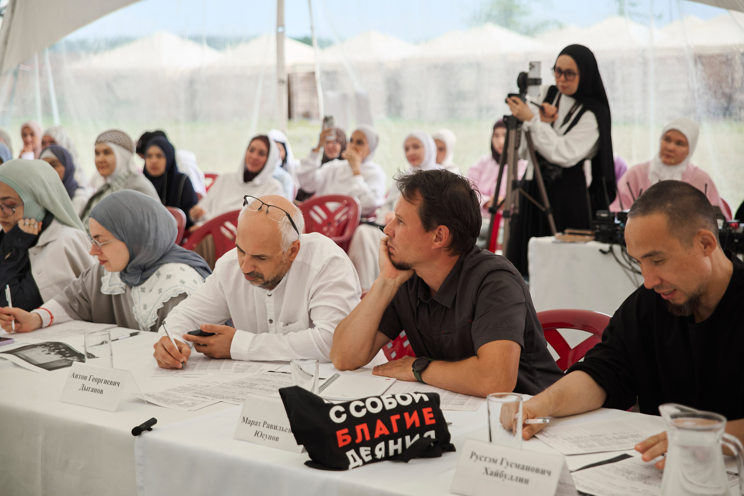 репортажный фотограф Тимур Хабибуллин Уфа - члены жюри на форуме мусульманской молодежи
