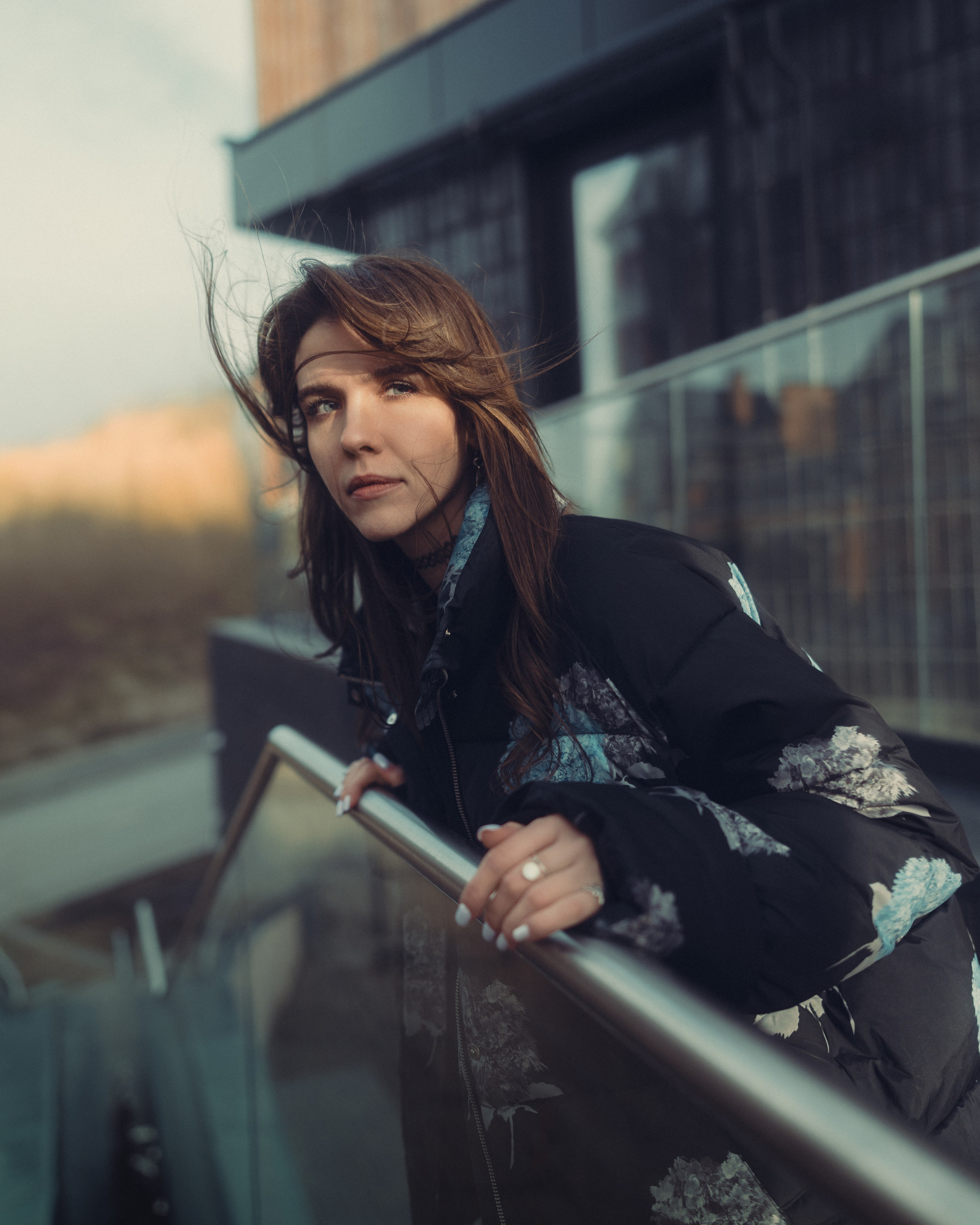 Women’s street photoshoot in the center of Kazan