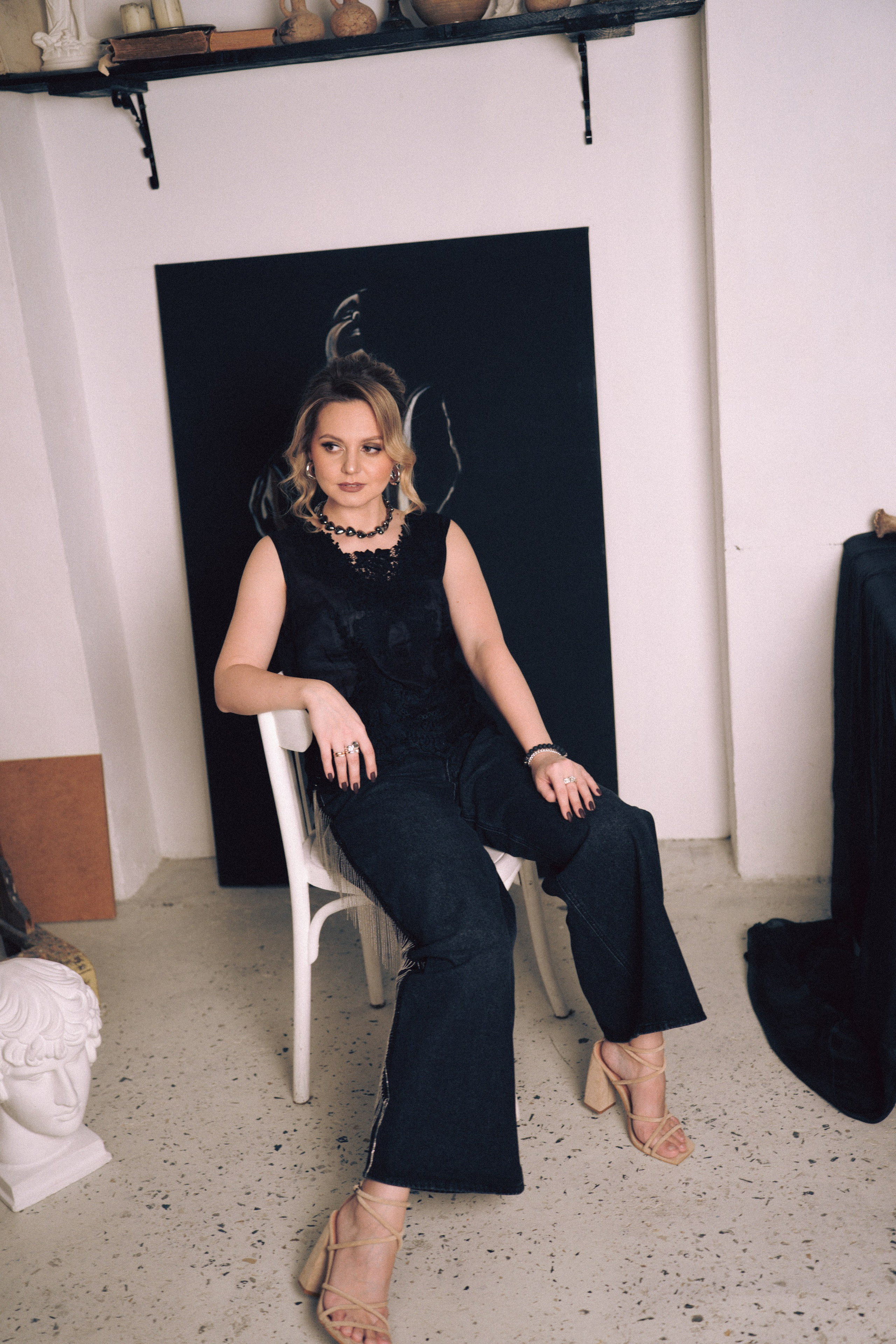 НОВОГОДНЯЯ ФОТОСЕСИИЯ В СТУДИИ ДЛЯ ДЕВУШКИ И ПРОГУЛКА ПО ЧЕРНЫШЕВСКОЙ. Профессиональный фотограф, Санкт-Петербург — Виктория Богомолова