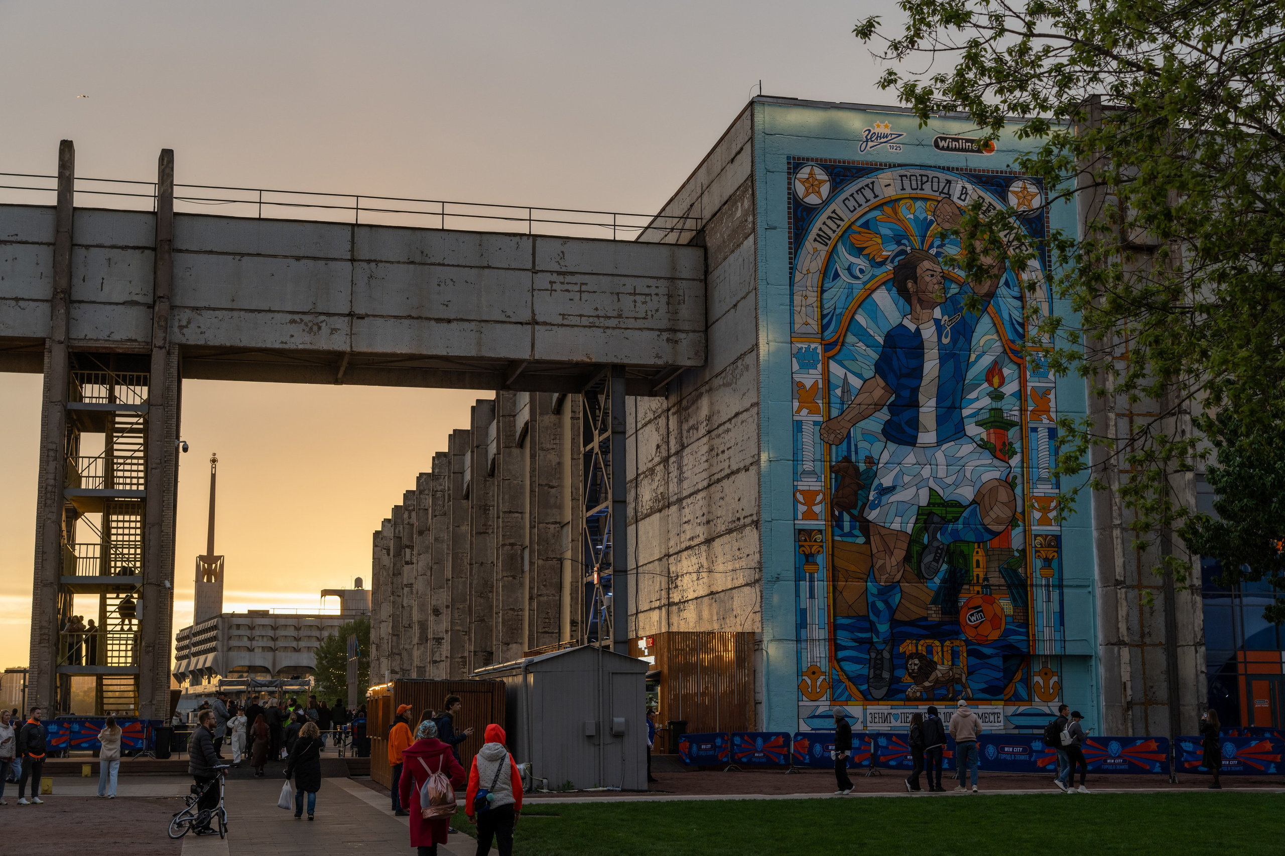 Зенит 100 лет. Андрей Сухинин репортажный свадебный фотограф Санкт-Петербург