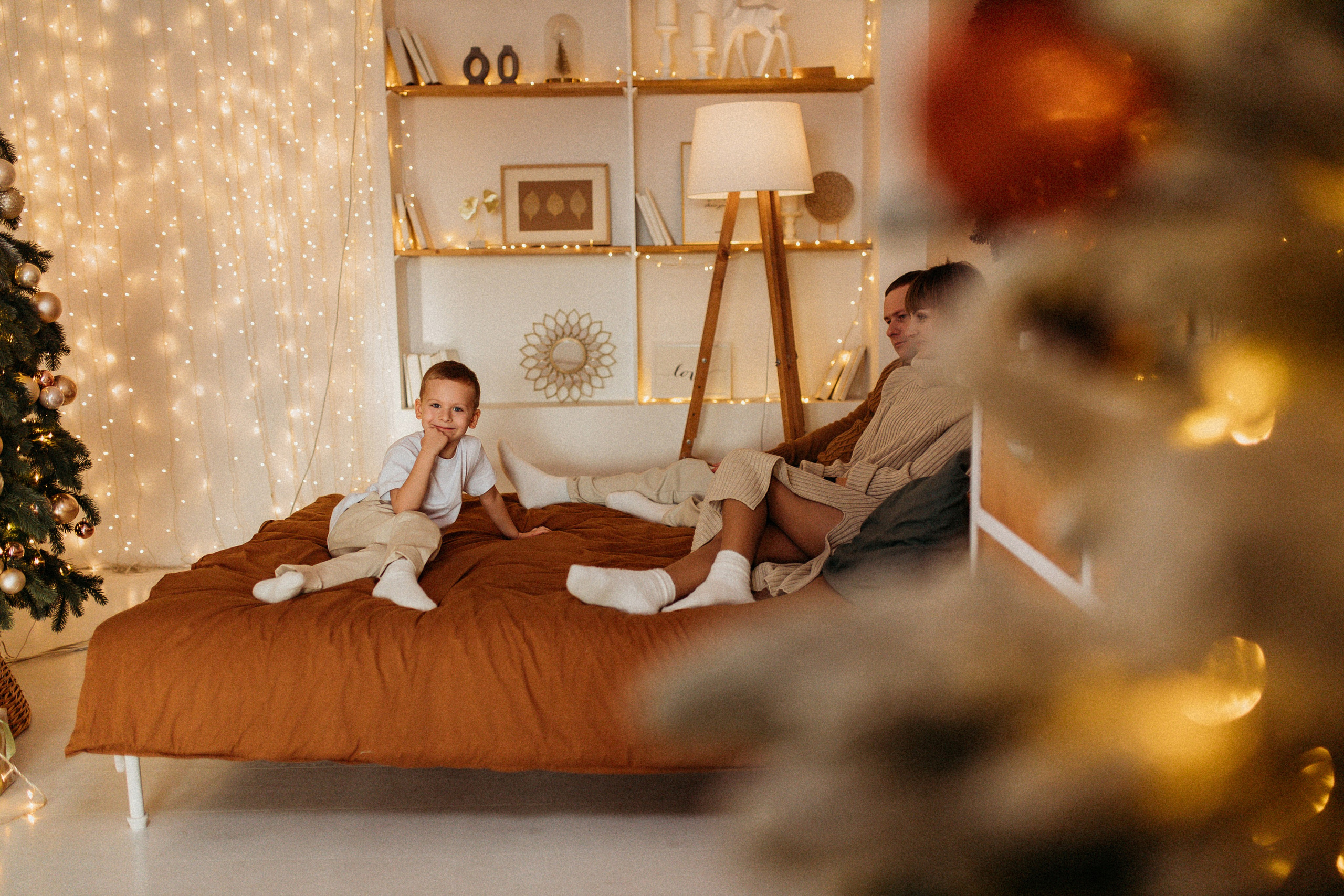 Семейная Новогодняя в студии. Фотограф Тверь. Свадебные, семейные, индивидуальные фотосессии