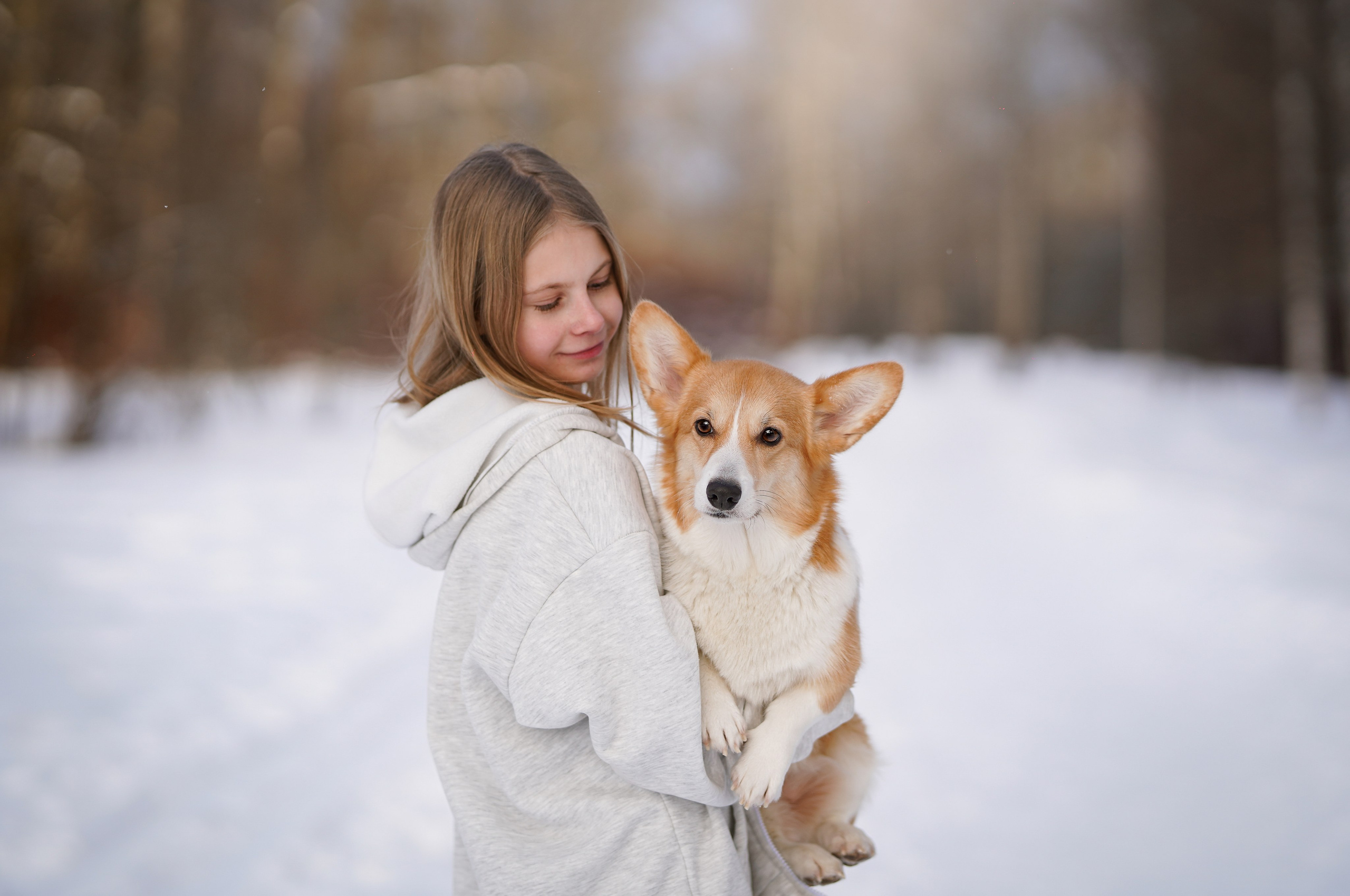 Кристина и Лаки. Фотограф-анималист в Санкт-Петербурге Яна Мартынова