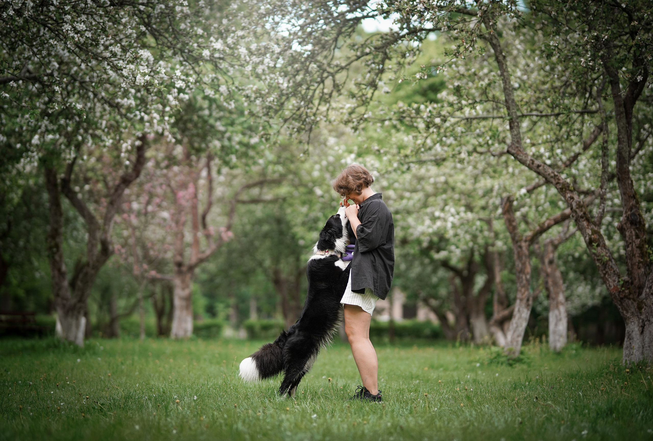 Юля, ее мама и Груша. Фотограф-анималист в Санкт-Петербурге Яна Мартынова