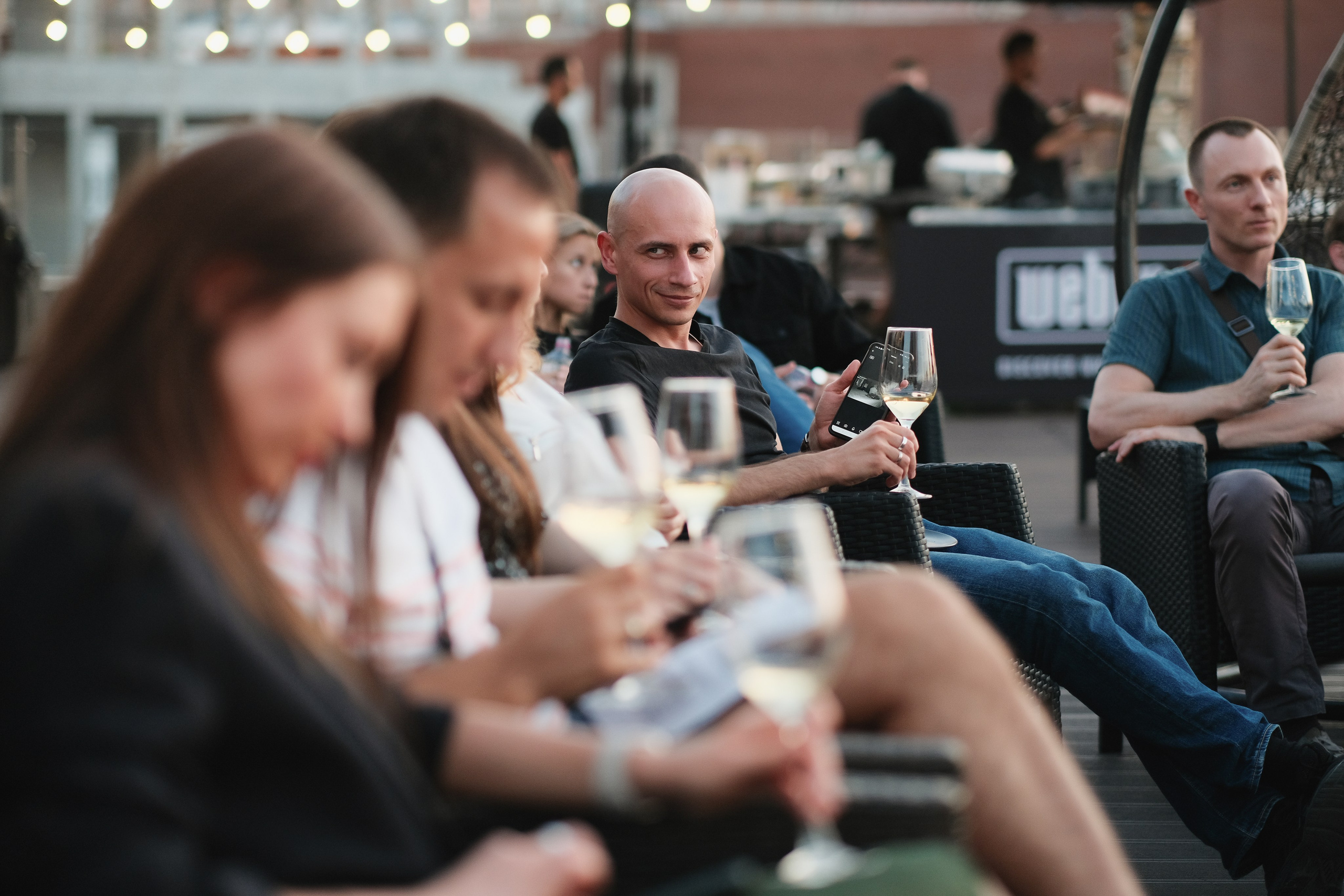 Вечеринка на крыше в Москве. Фотограф Михаил Ерохин | Москва