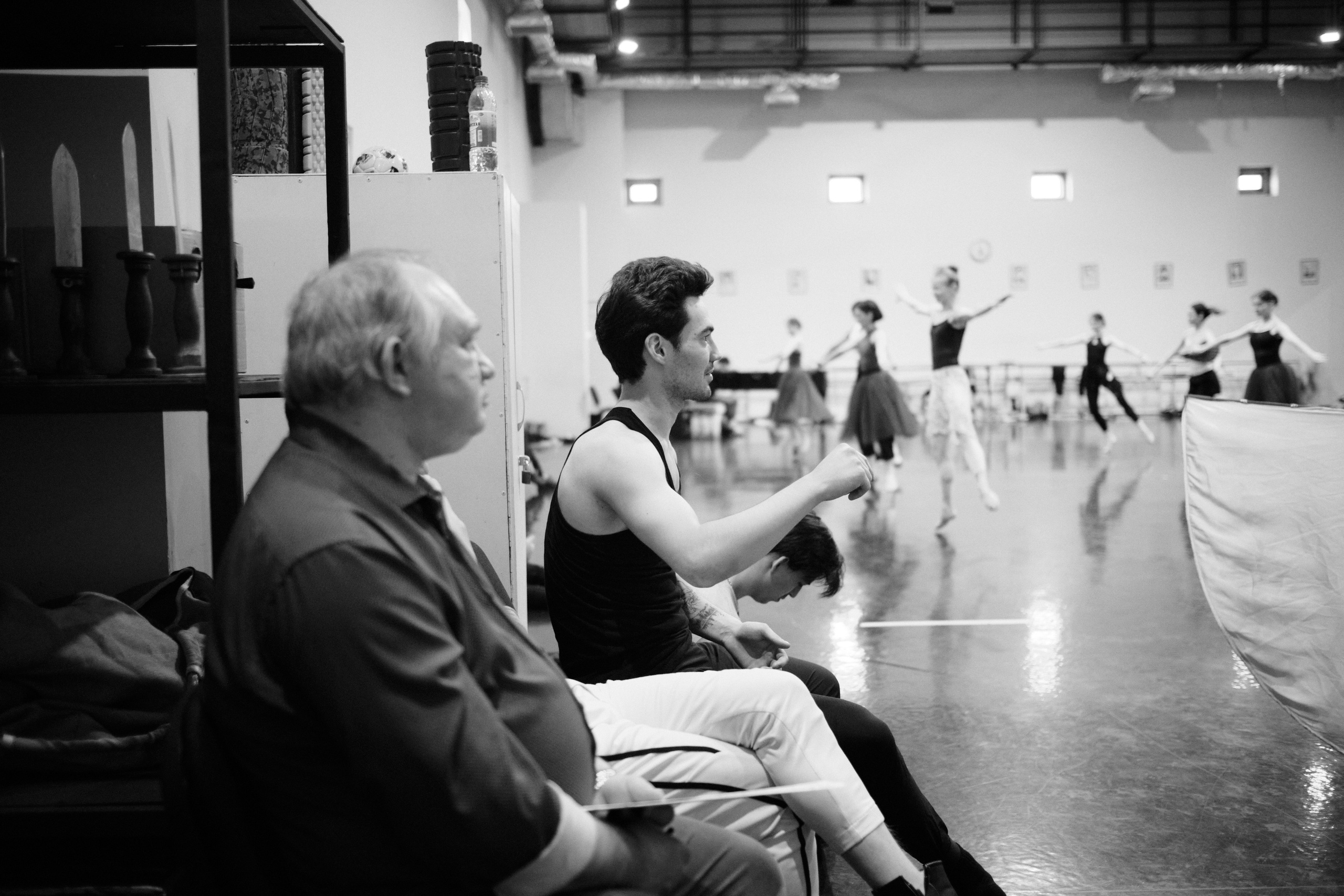 Балетный класс и репетиция артистов балета КТОиБ им. Мусы Джалиля. Barsukov