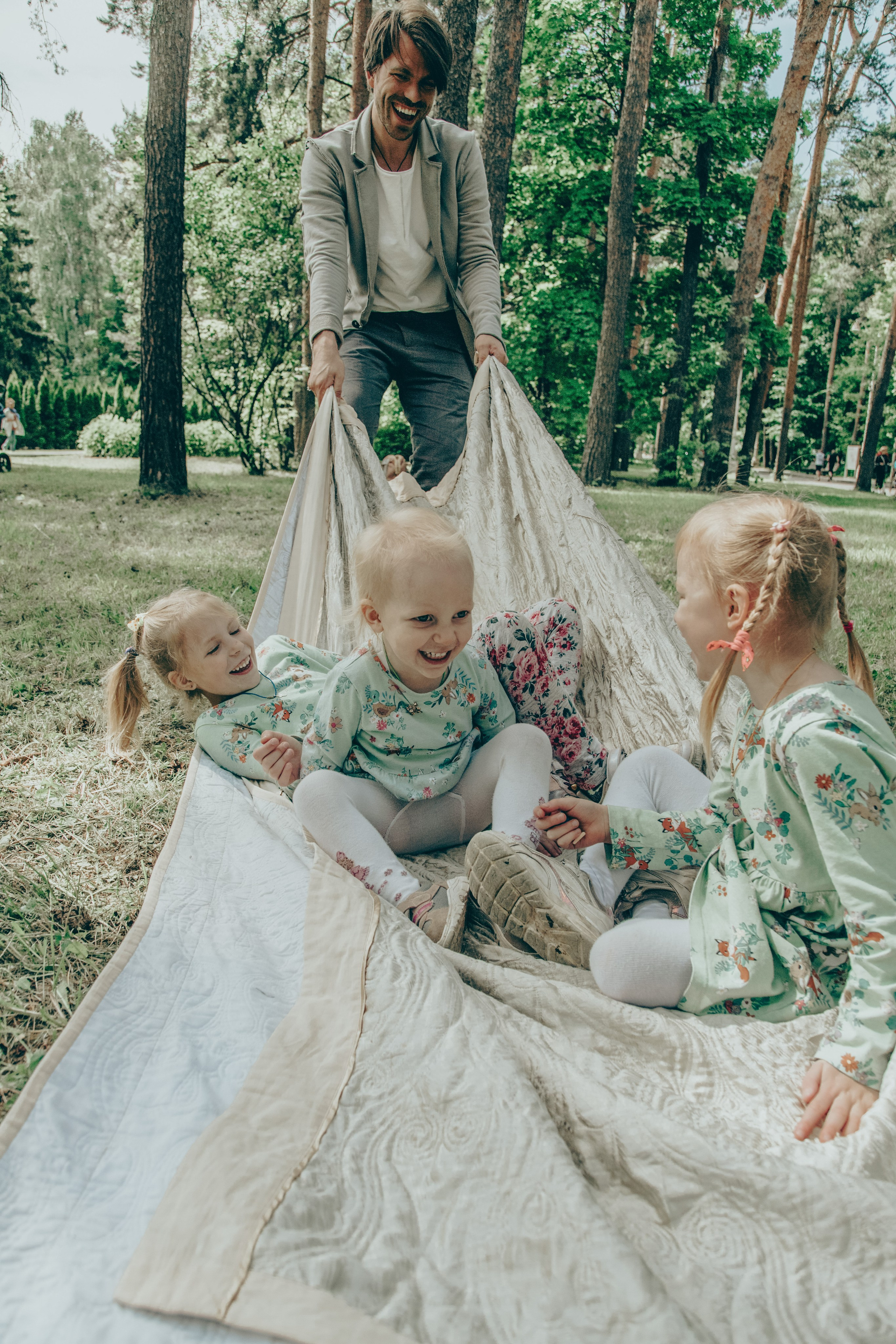 Семейная фотосессия. Фотограф текстиля в Москве Ольга Иванова