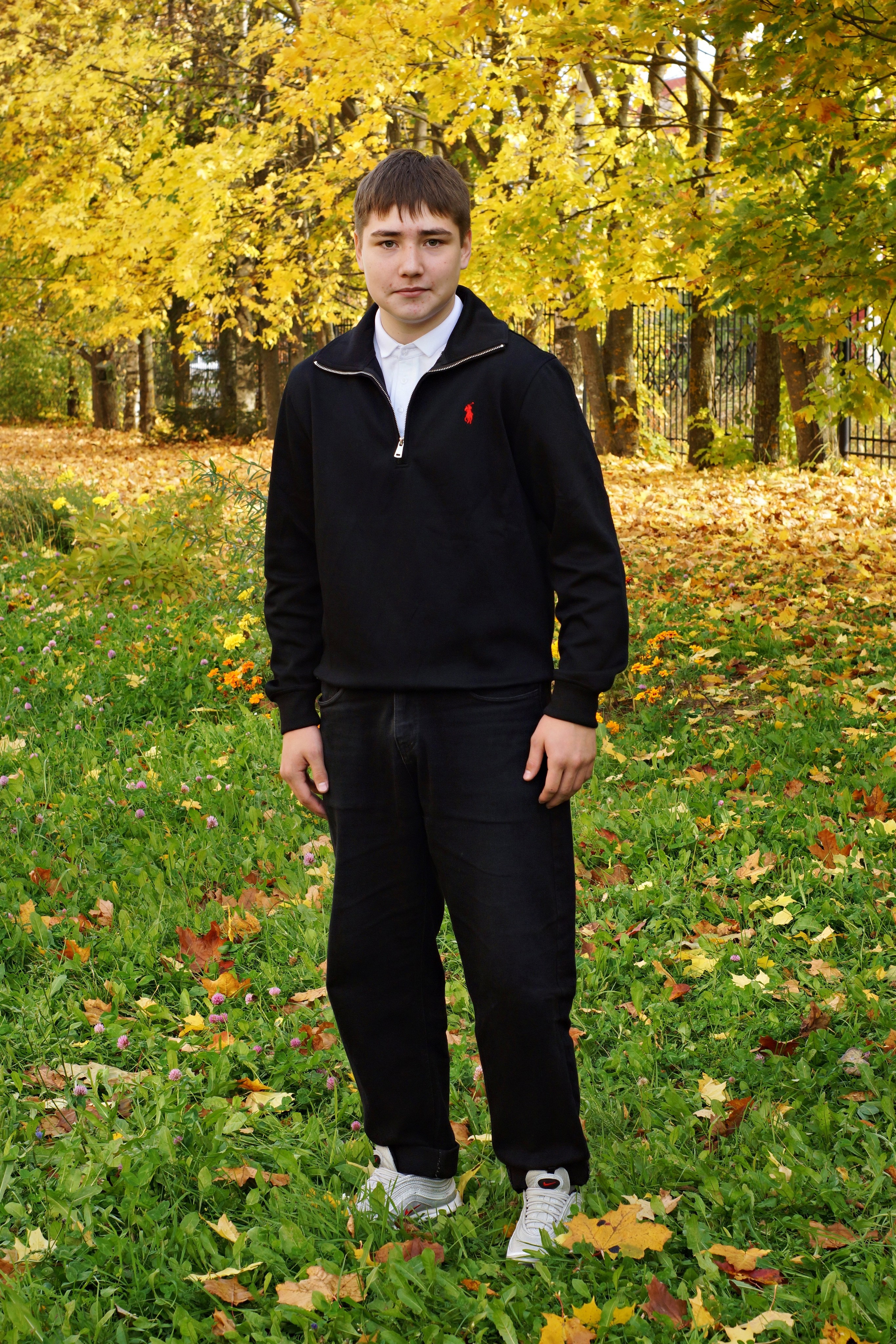 Осенняя фотосессия в школе г. Йошкар-Ола