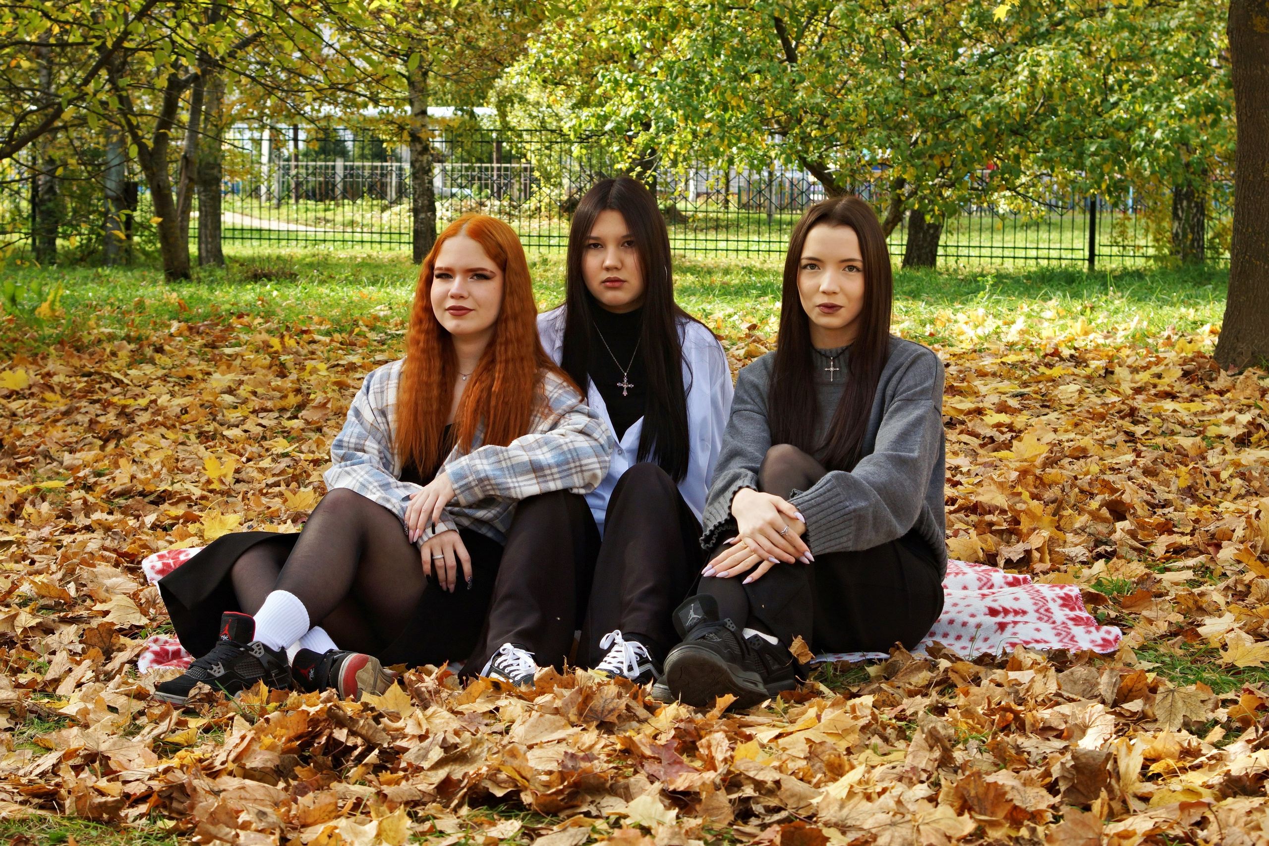 Осенняя фотосессия в школе г. Йошкар-Ола