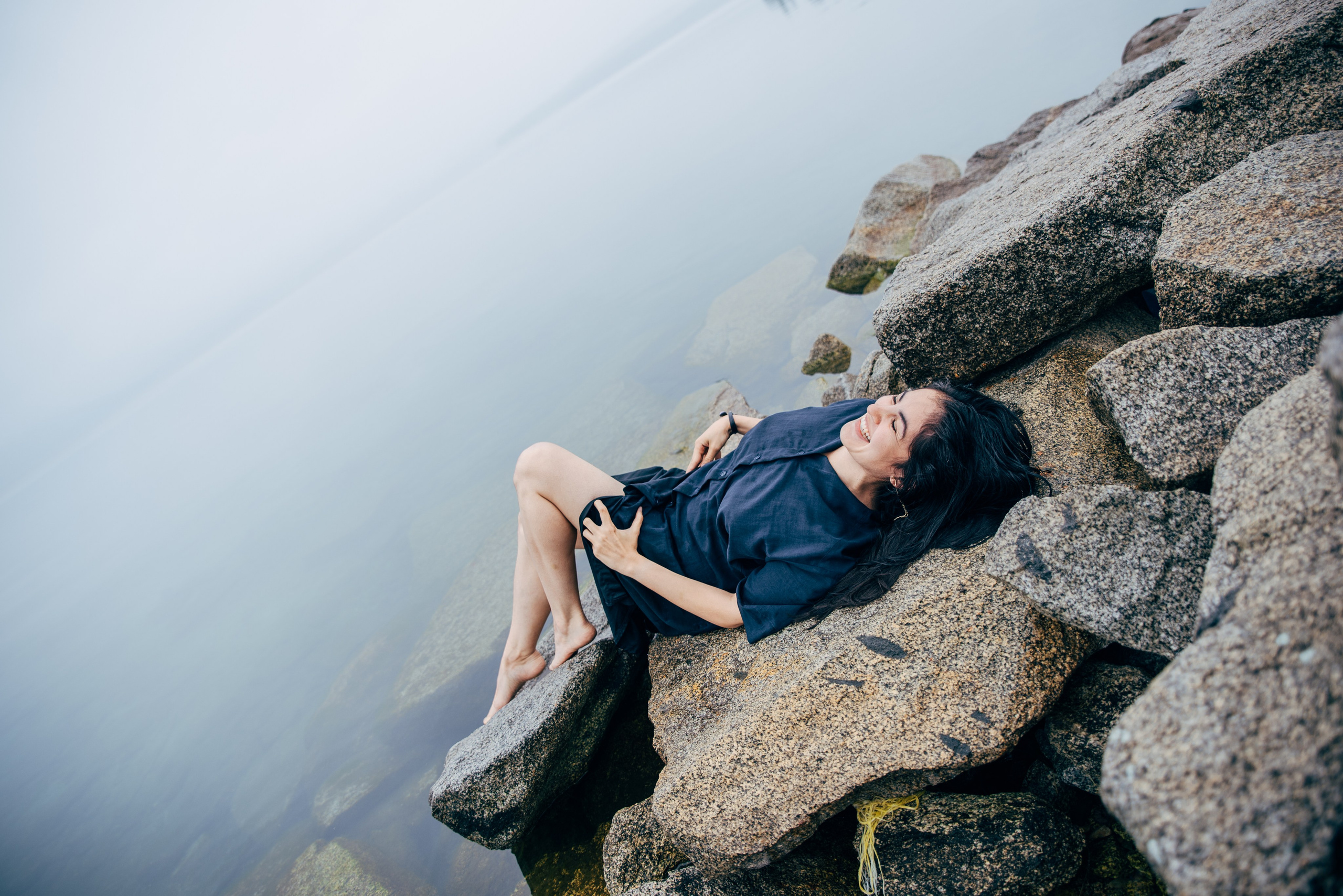 Индивидуальная фотосессия на озере в воде. Семейный фотограф в Миассе Ольга Широковская