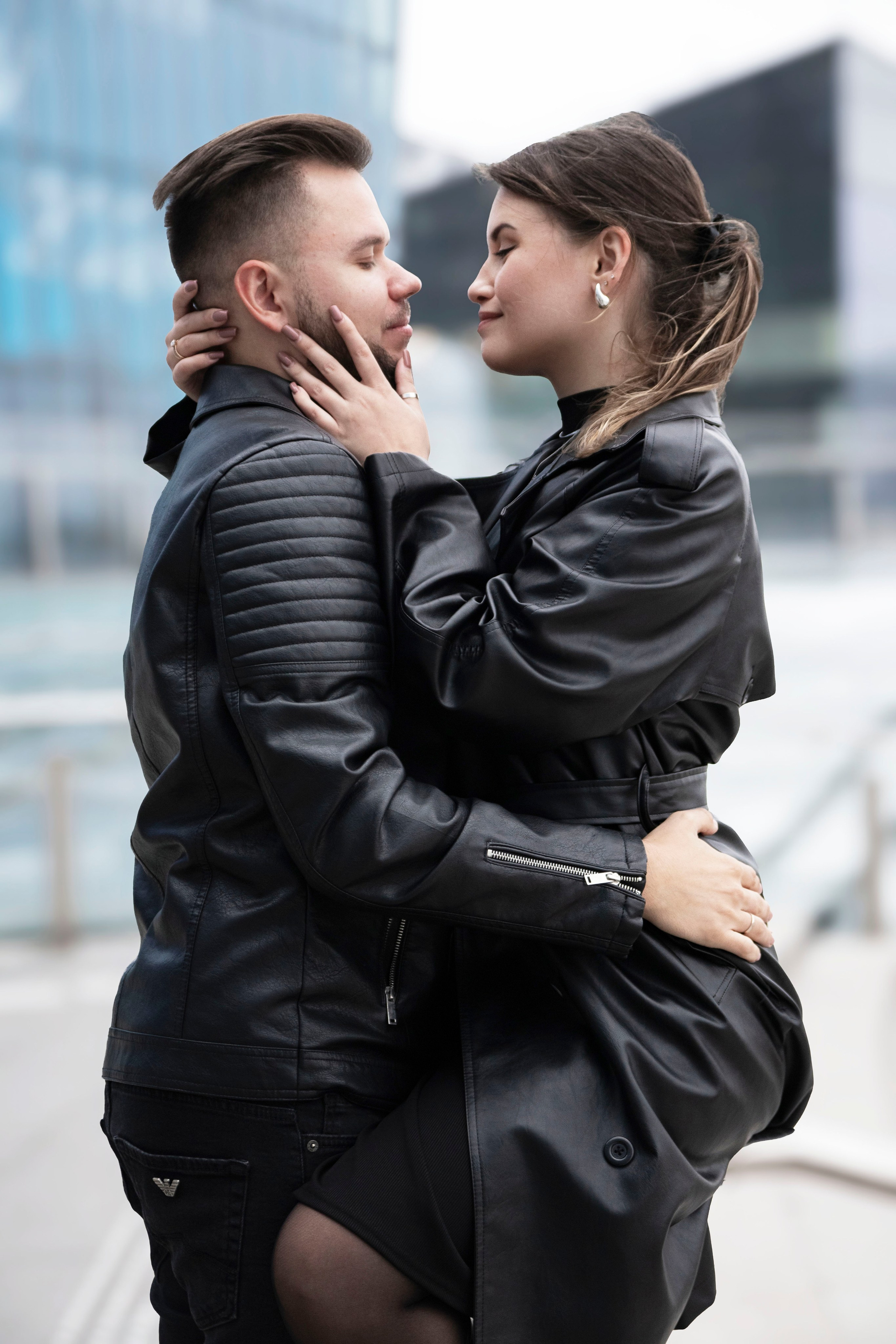 Love story у Лахты — фотопрогулка для двоих. Портретный фотограф в Санкт-Петербурге Савельева Ольга