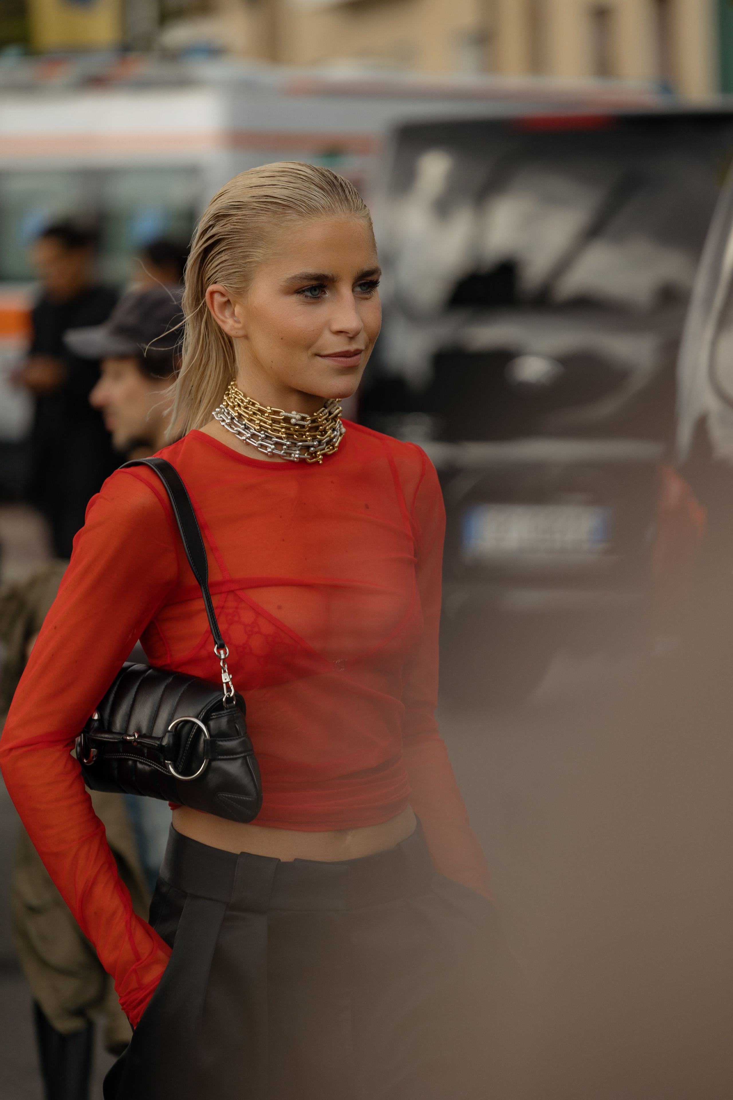 MFW SPRING/SUMMER 2024 GUCCI. Photographer in Milan Ivan Goncharov