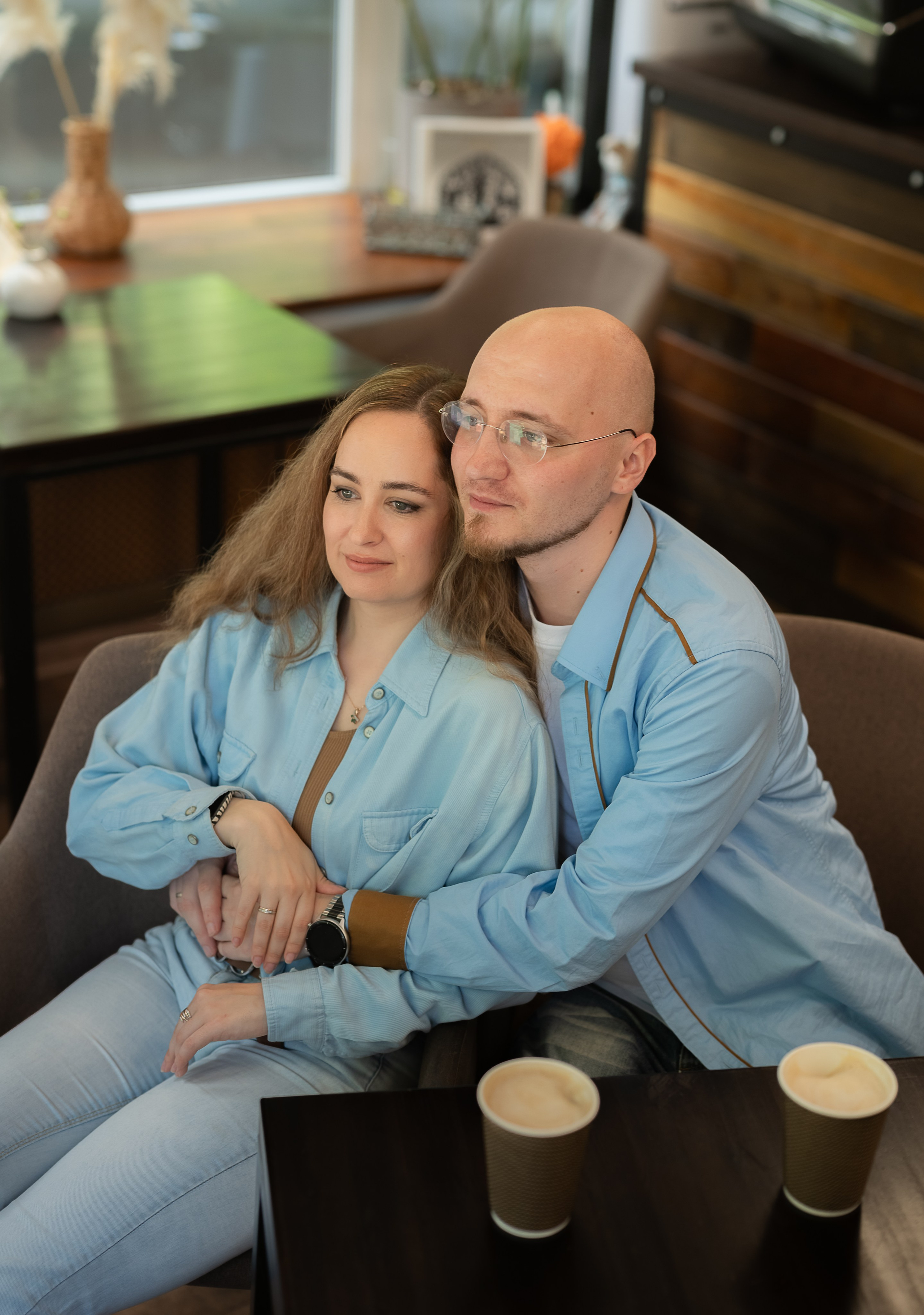 Фото проект в кофейне. Каминская Екатерина. Семейный и детский фотограф в Москве