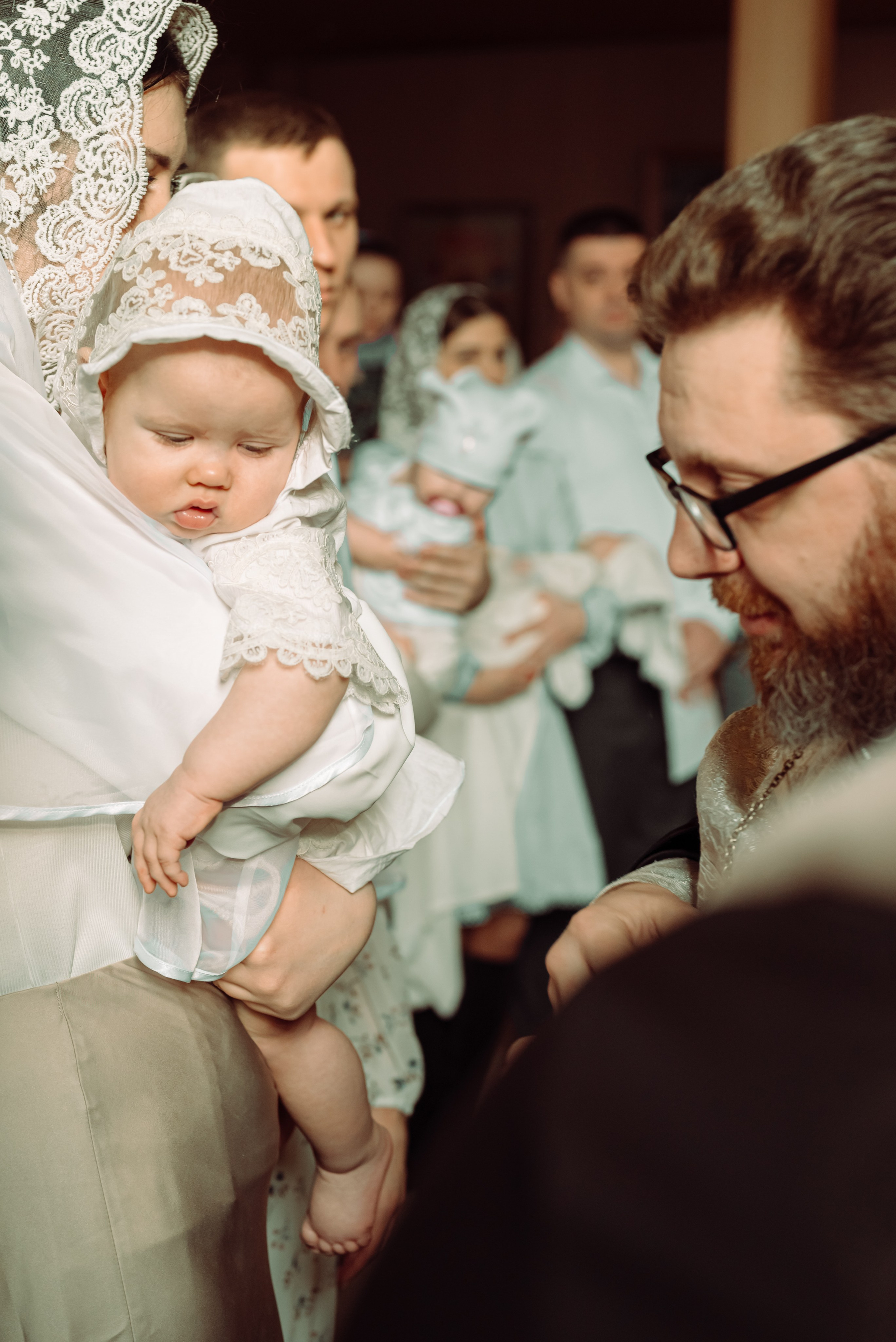Крещение Амелии. Фотограф новорожденных в Норильске Виктория Шагалиева