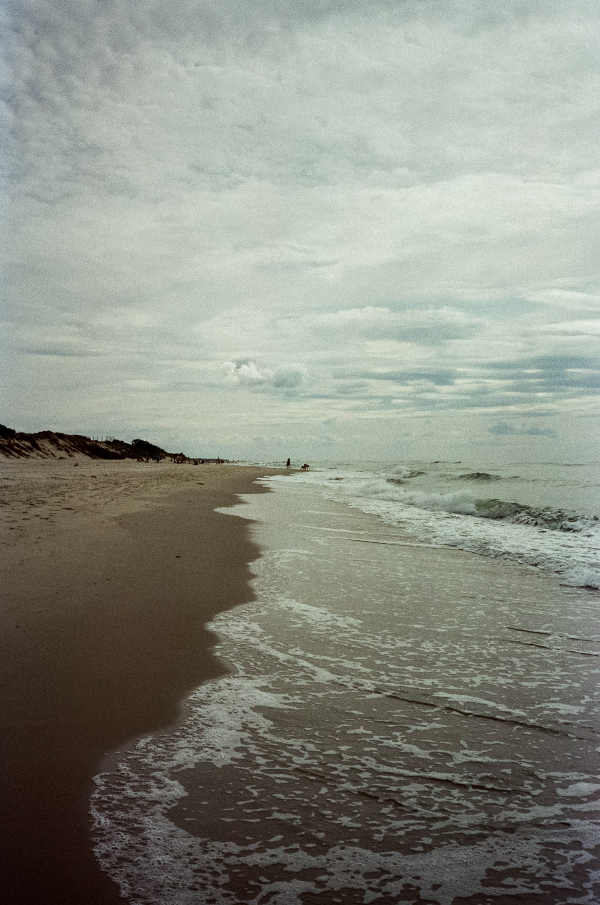 Море и дюны. Куршская коса рядом с высотой Эфа. Фотограф-документалист Мария Осокина