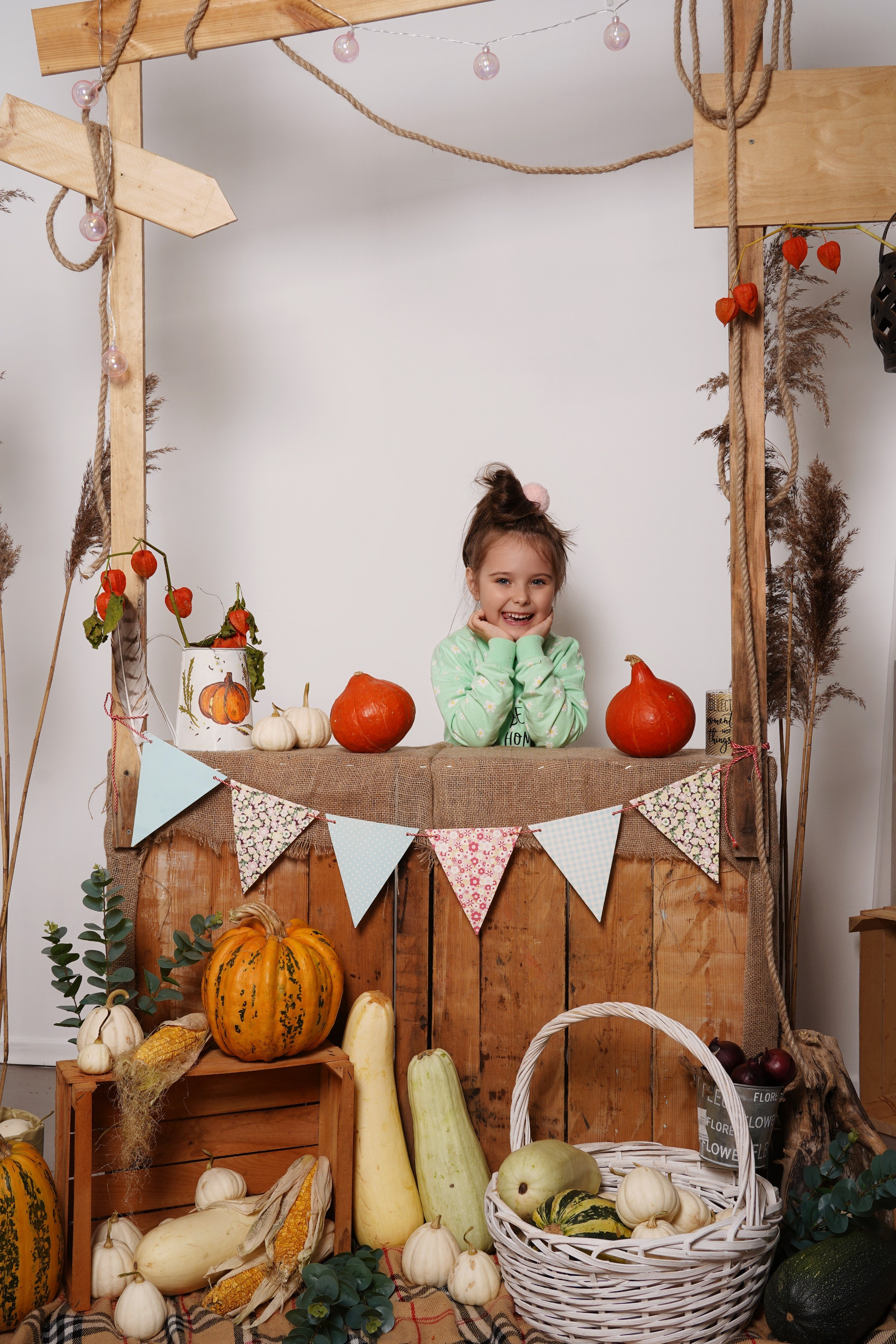 Осенний фотосет в моей студии. Событийный фотограф Анна Курникова